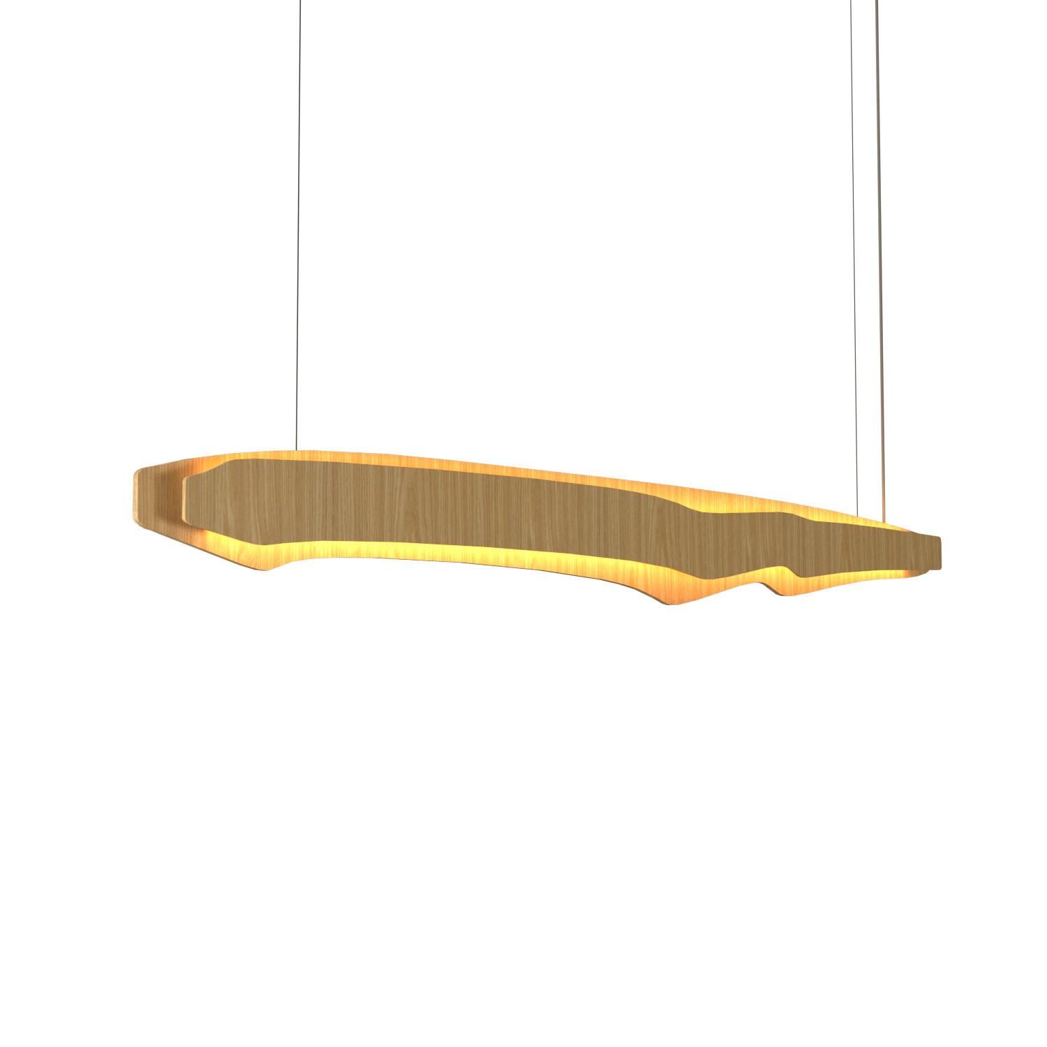 7.68'' Minimalist Horizon LED Accord Pendant Light