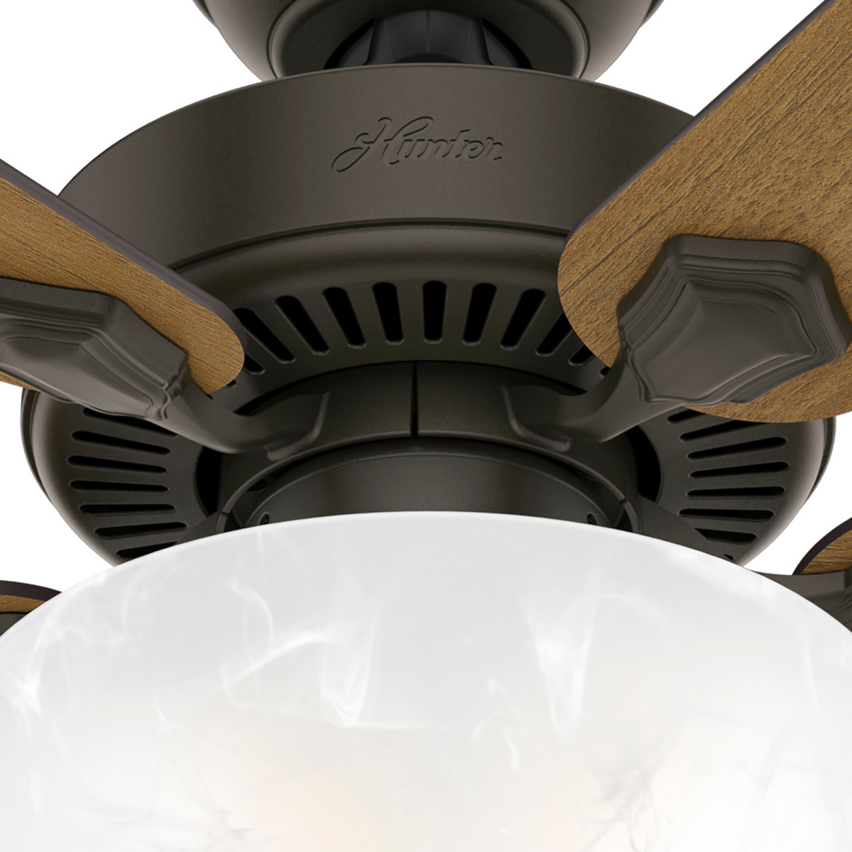 44 inch Swanson New Bronze Ceiling Fan with LED Light Kit and Pull Chain
