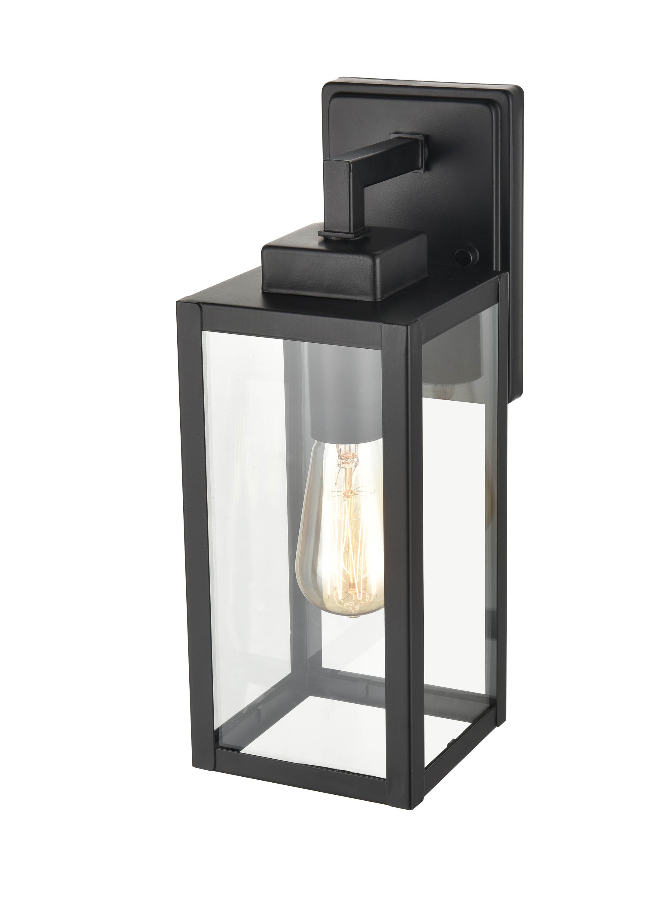 5'' Powder Coated Black 1 Light Wall Sconce