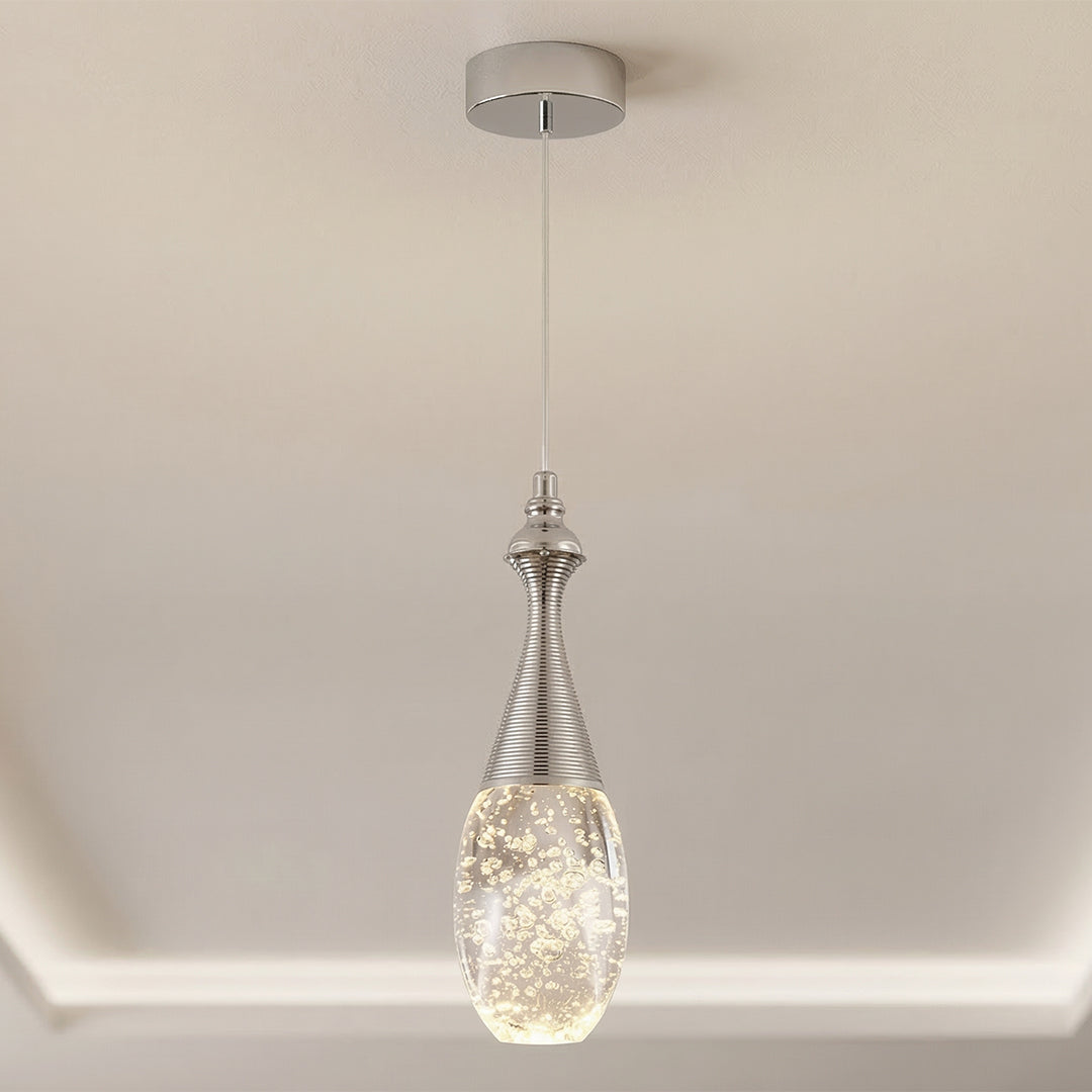 Dior LED Down Mini Chrome Pendant Light