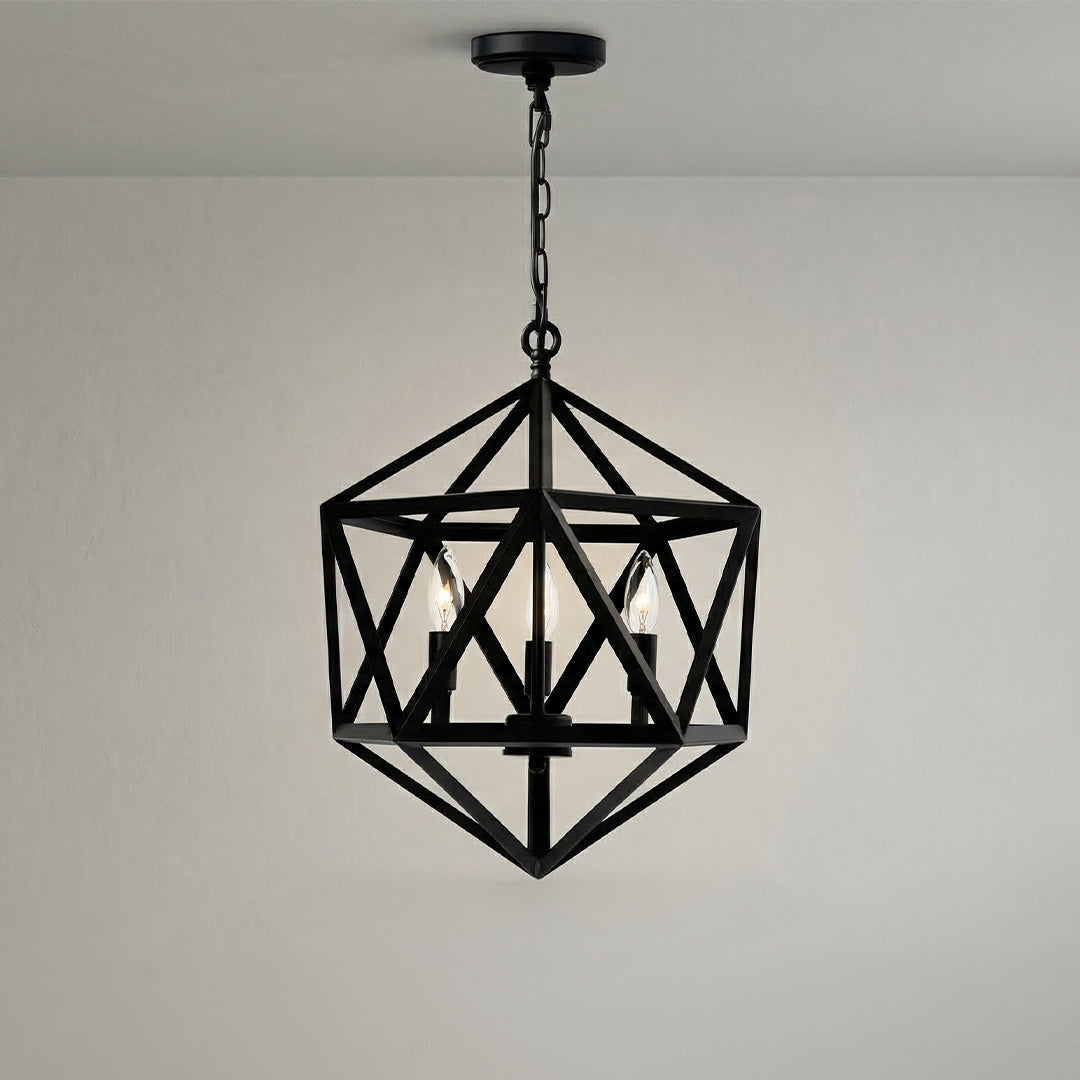 Amazon 3 Light Black Pendant Light