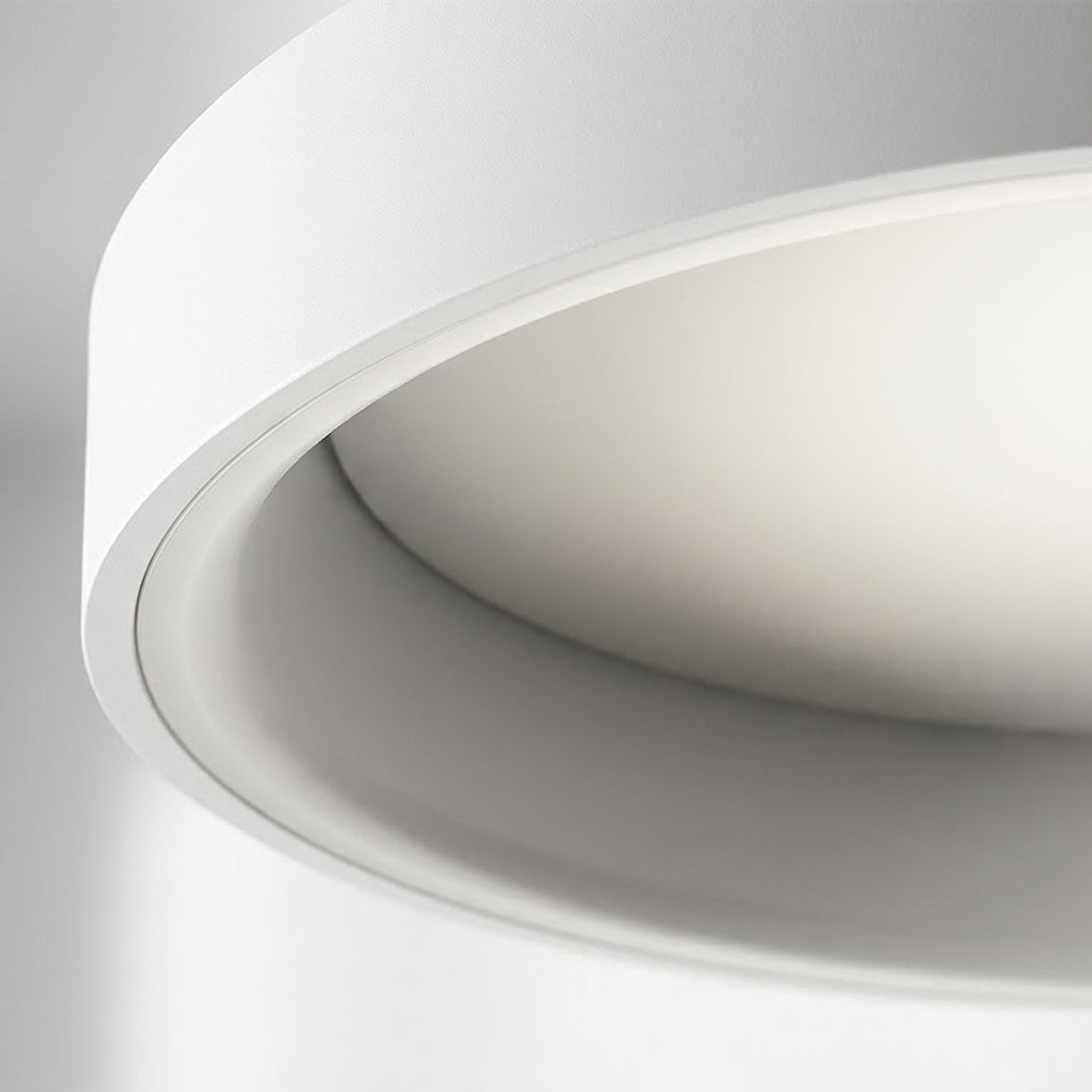 Arenal 1 Light 24 Inch Integrated LED White Flush Mount