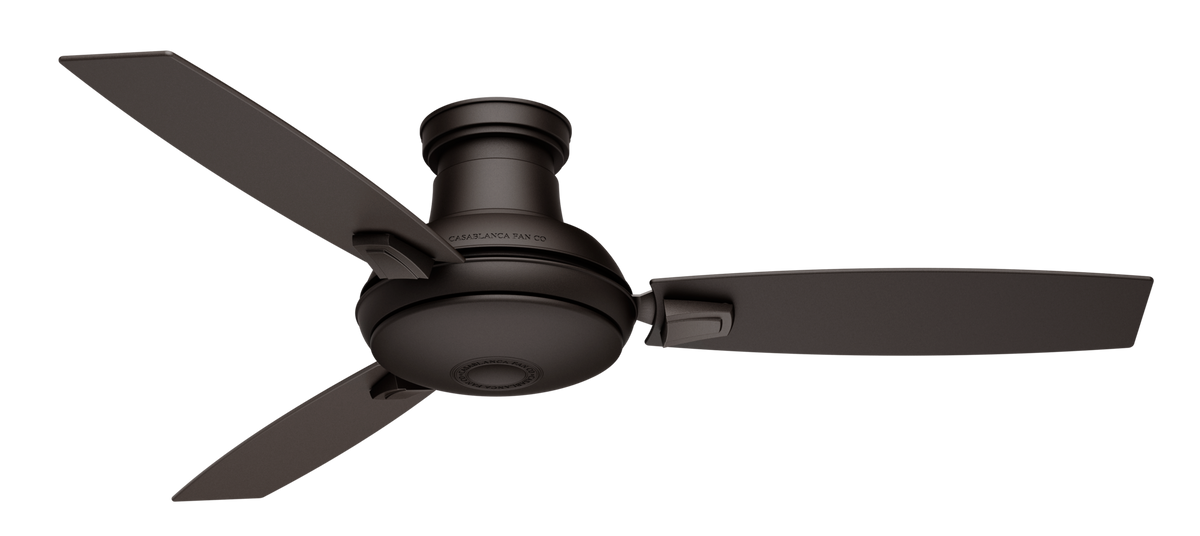 Casablanca 54 inch Verse Maiden Bronze Damp Rated Ceiling Fan with LED Light Kit and Handheld Remote
