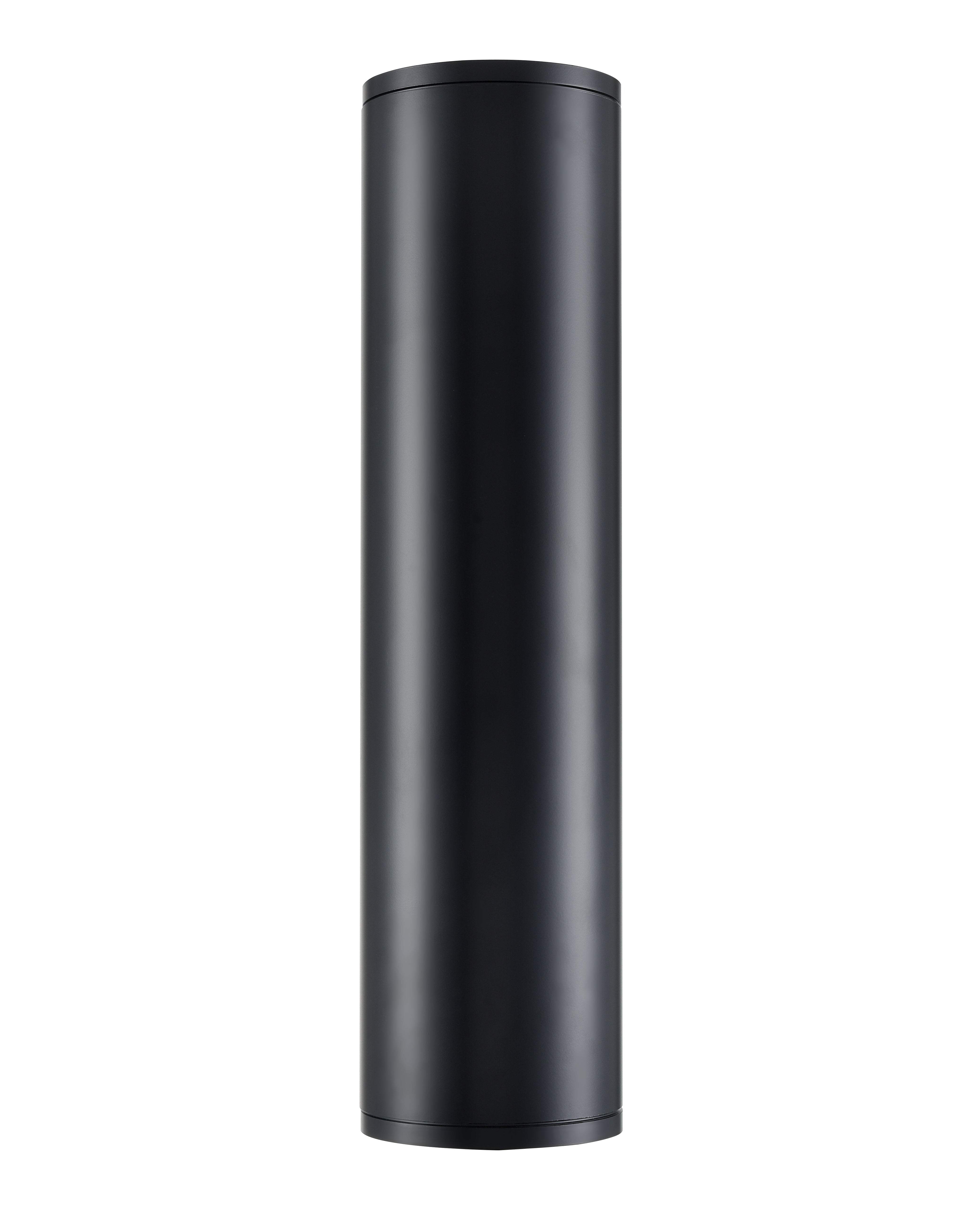 18-inch Vegas Powder Coated Black Outdoor Wall Sconce