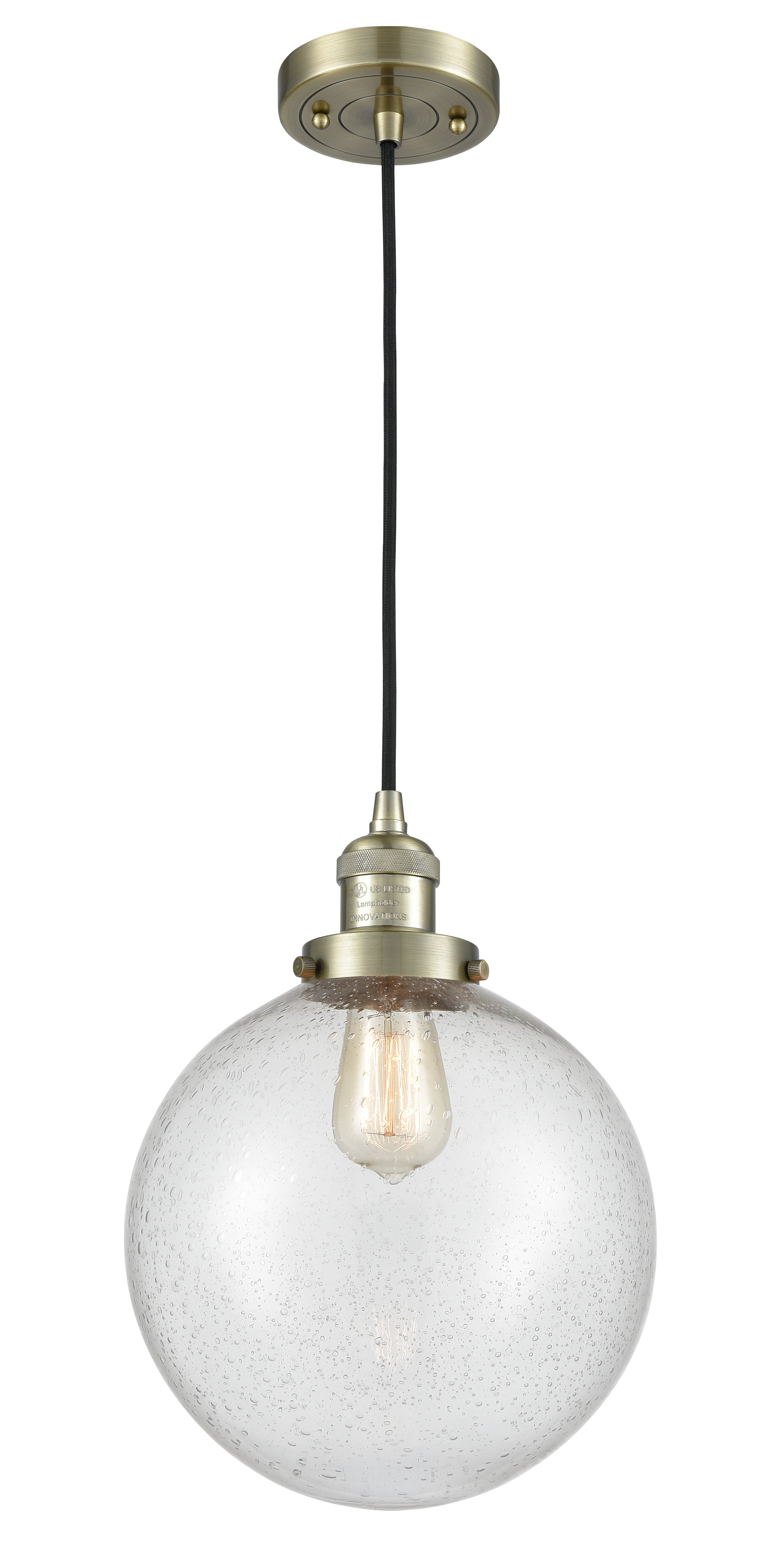 Franklin Restoration Mini Pendant Brass Steel