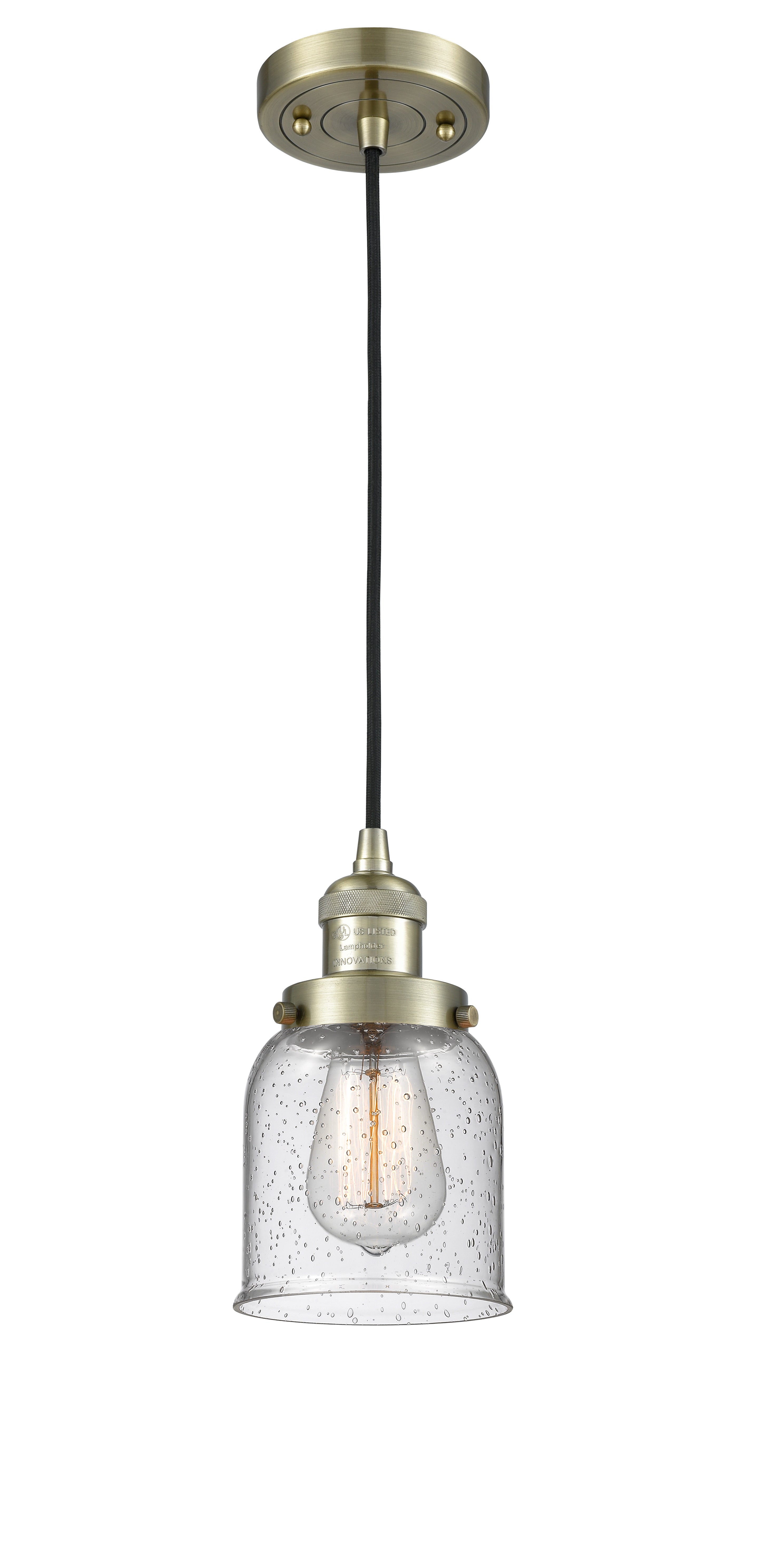 Franklin Restoration Mini Pendant Cast Brass