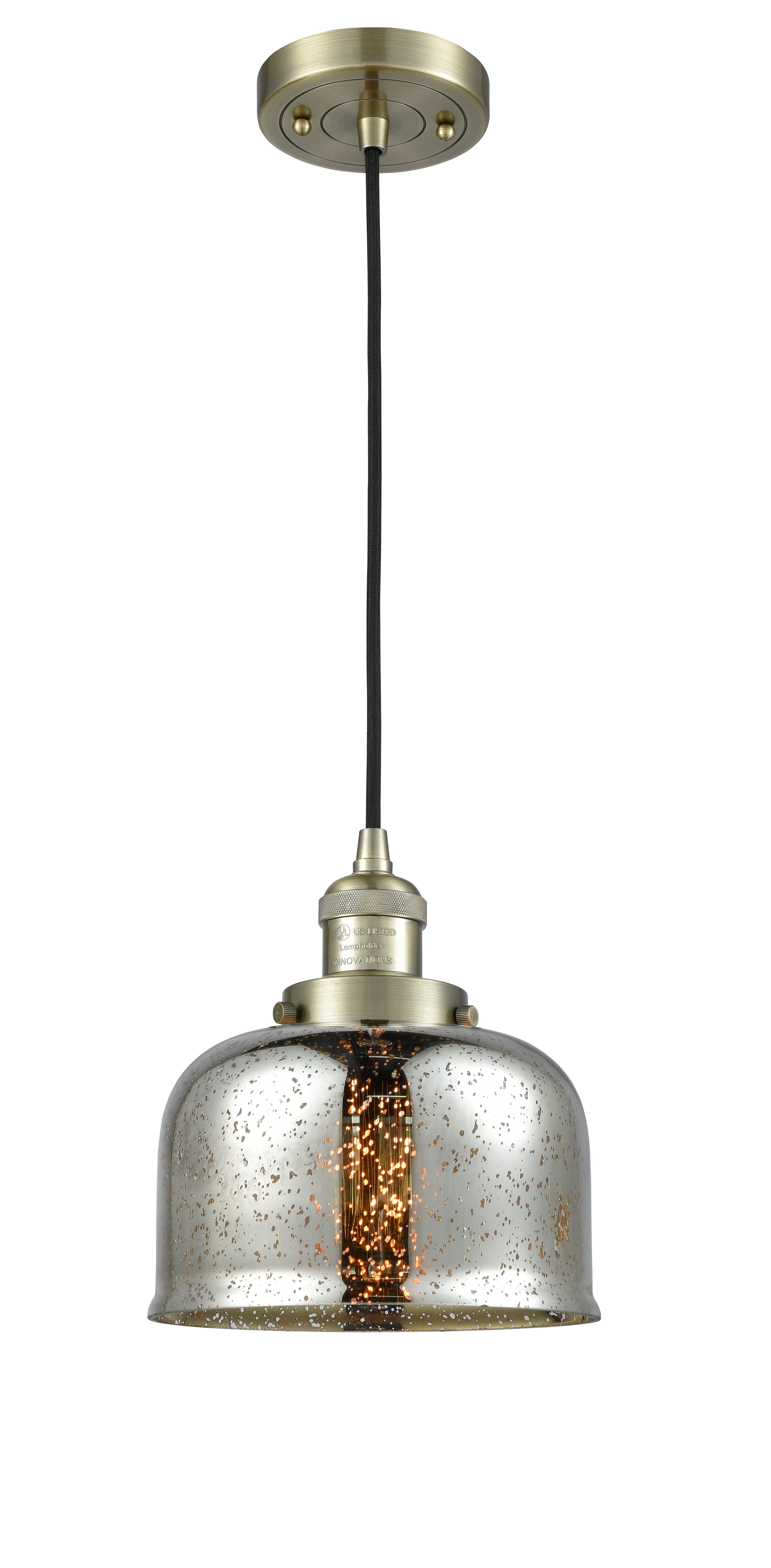 Franklin Restoration Mini Pendant Cast Brass
