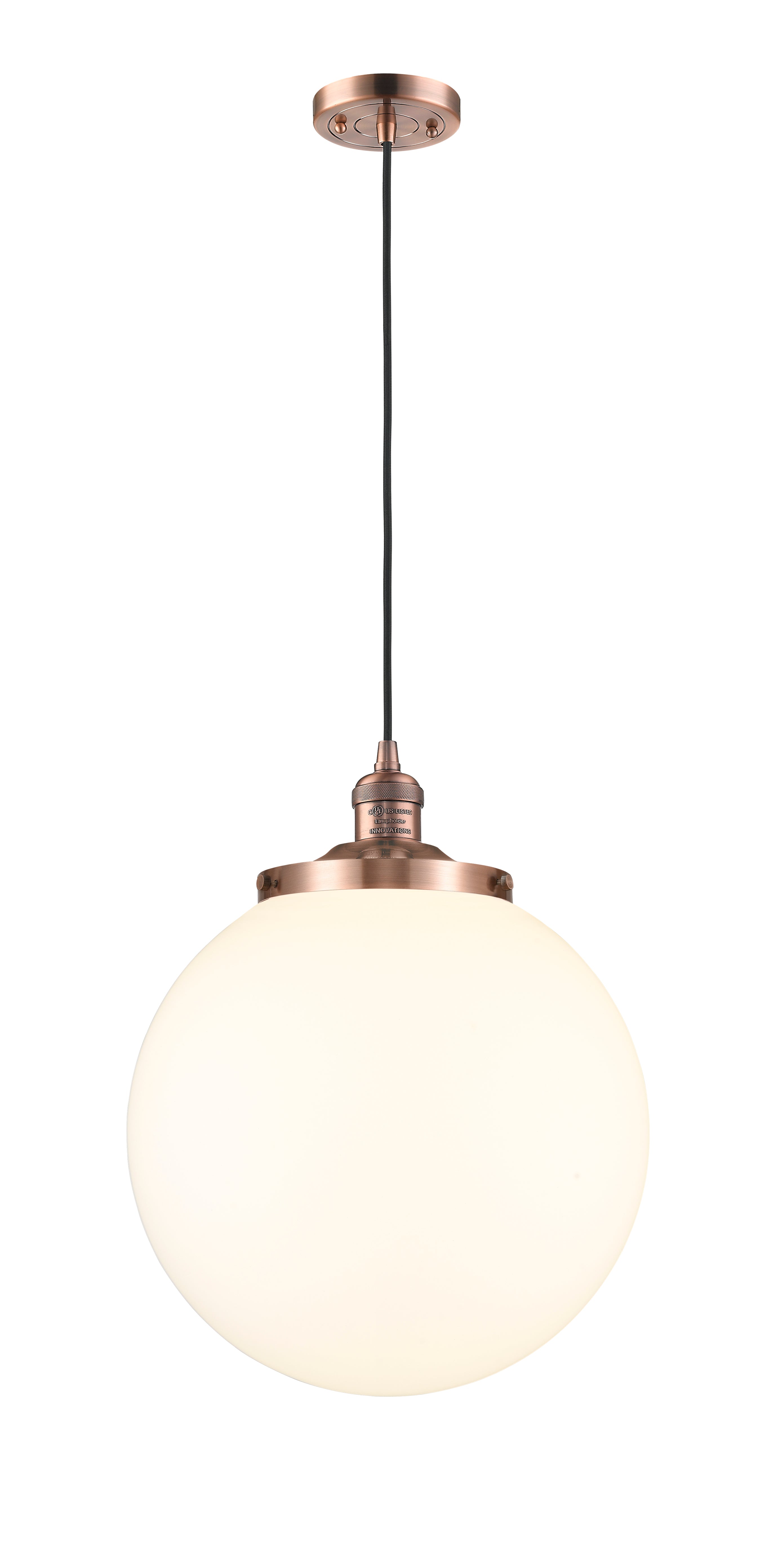 Franklin Restoration Mini Pendant Antique Brass