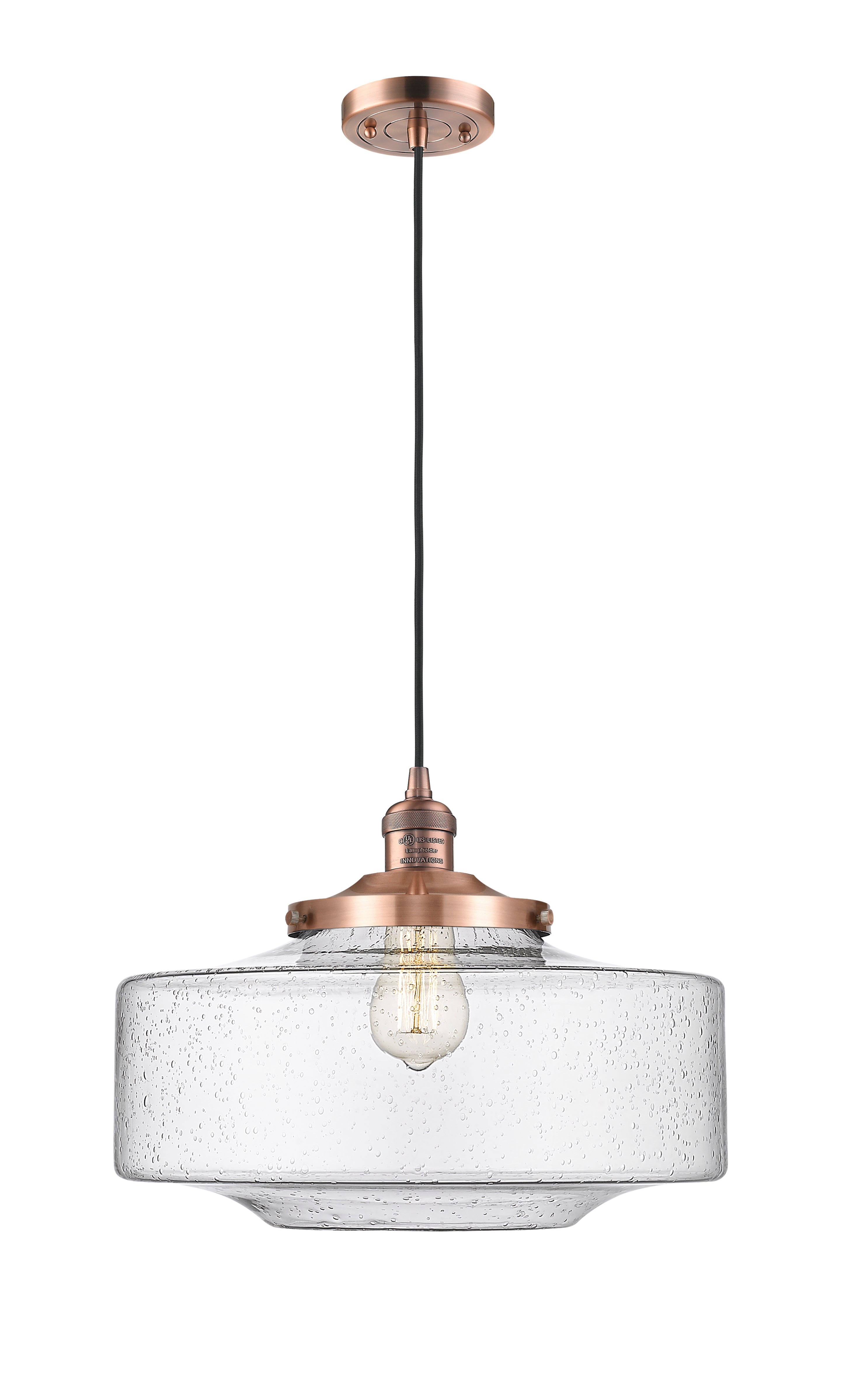 Franklin Restoration Mini Pendant Brass Finish