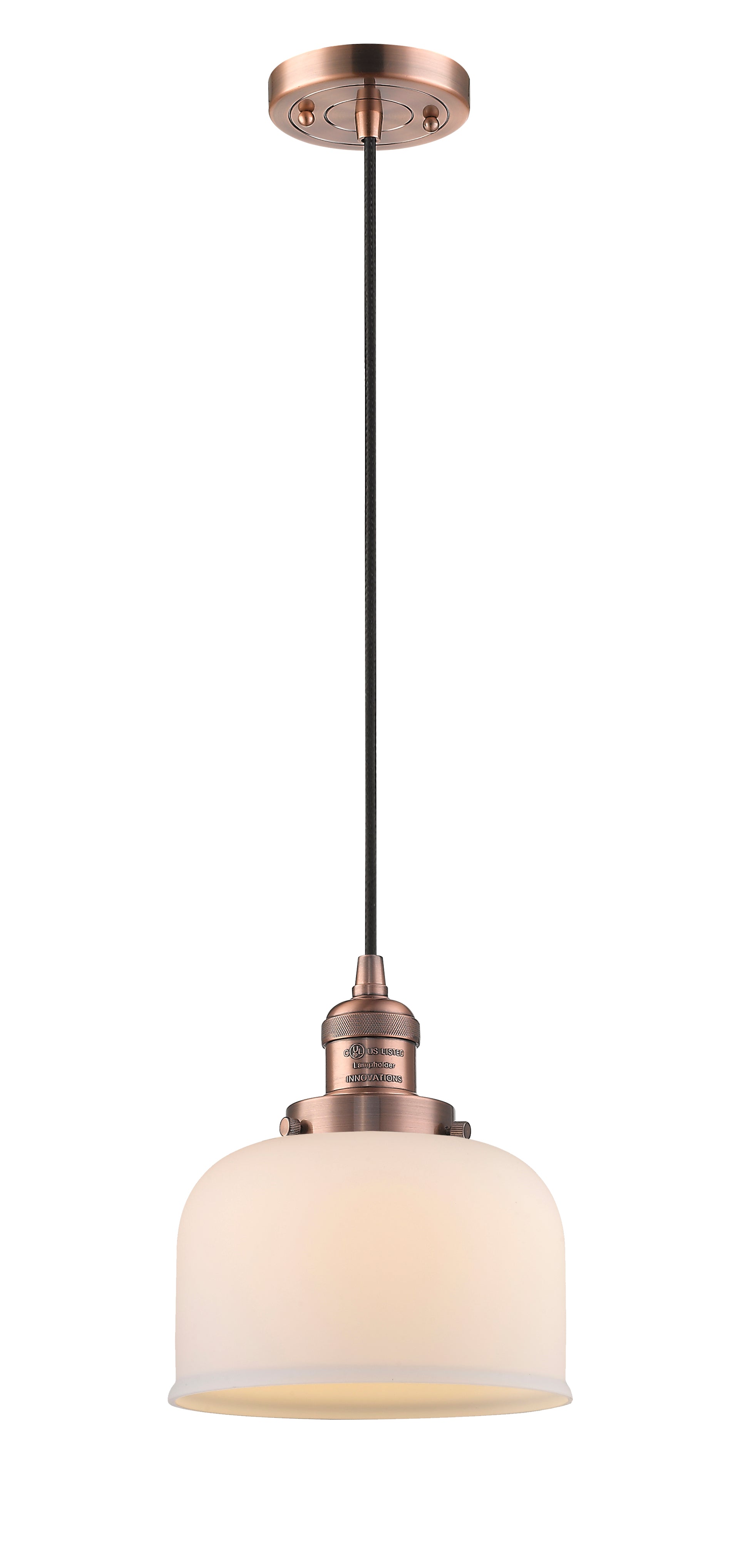 Franklin Restoration Mini Pendant Antique Brass
