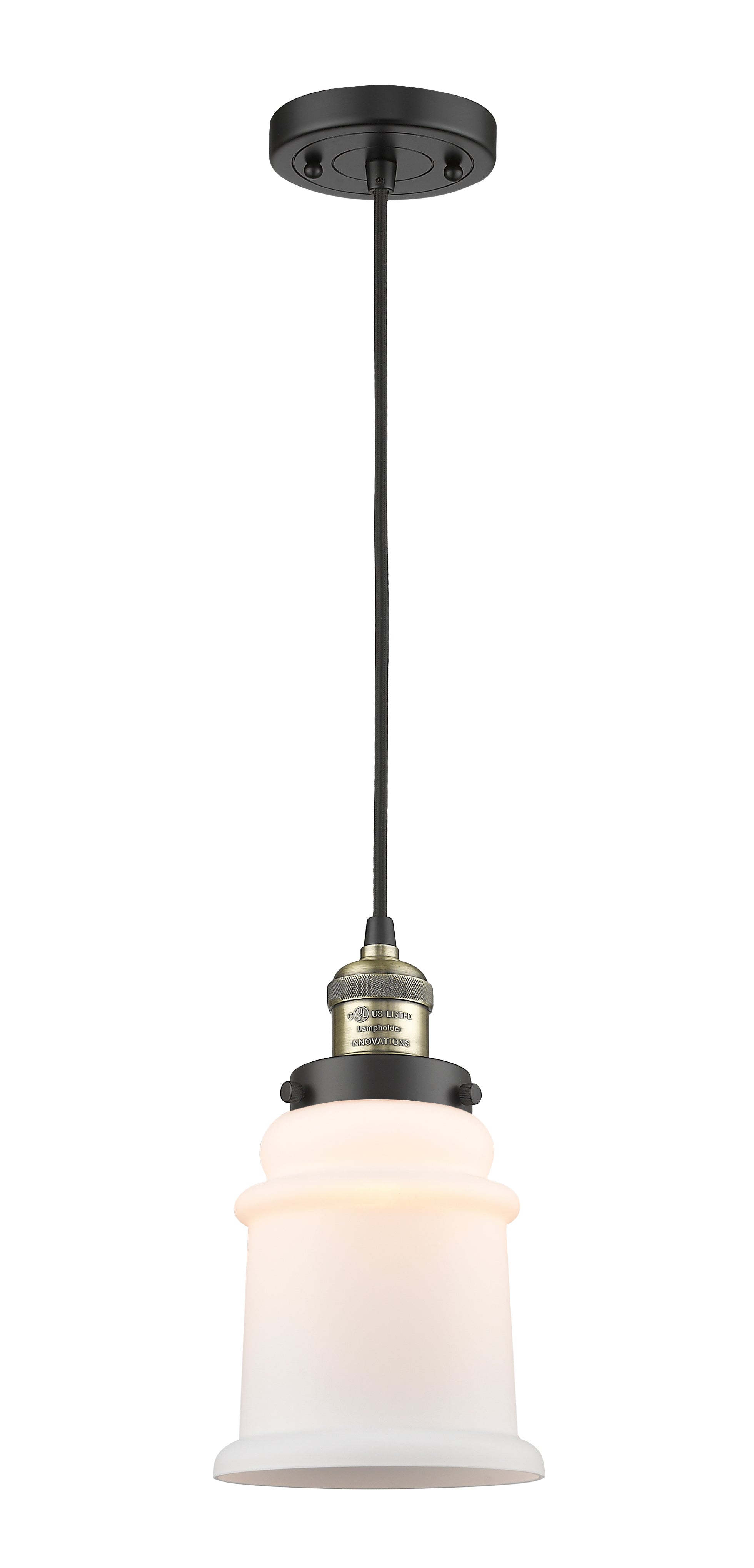 Franklin Restoration Mini Pendant Antique Brass