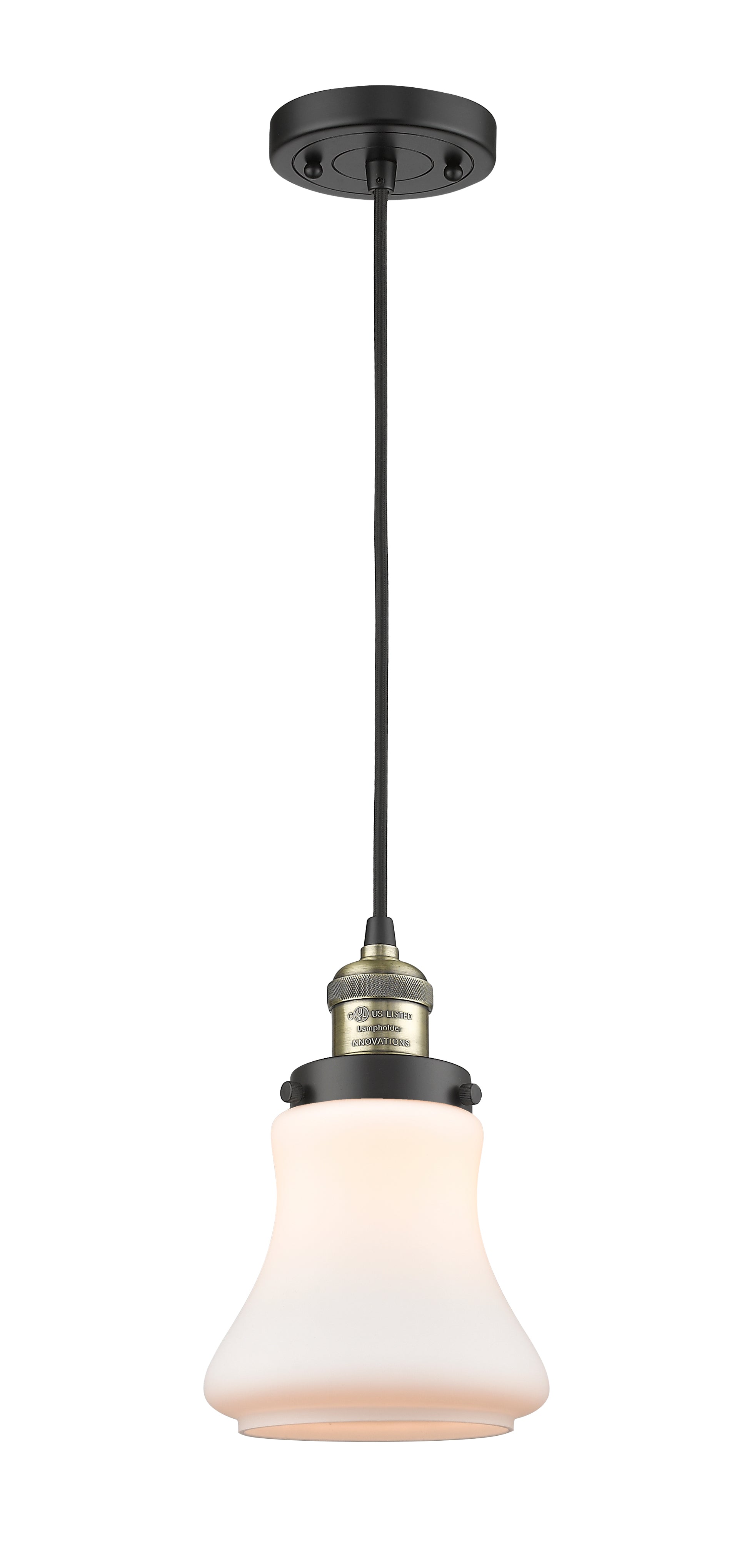 Franklin Restoration Mini Pendant Antique Brass