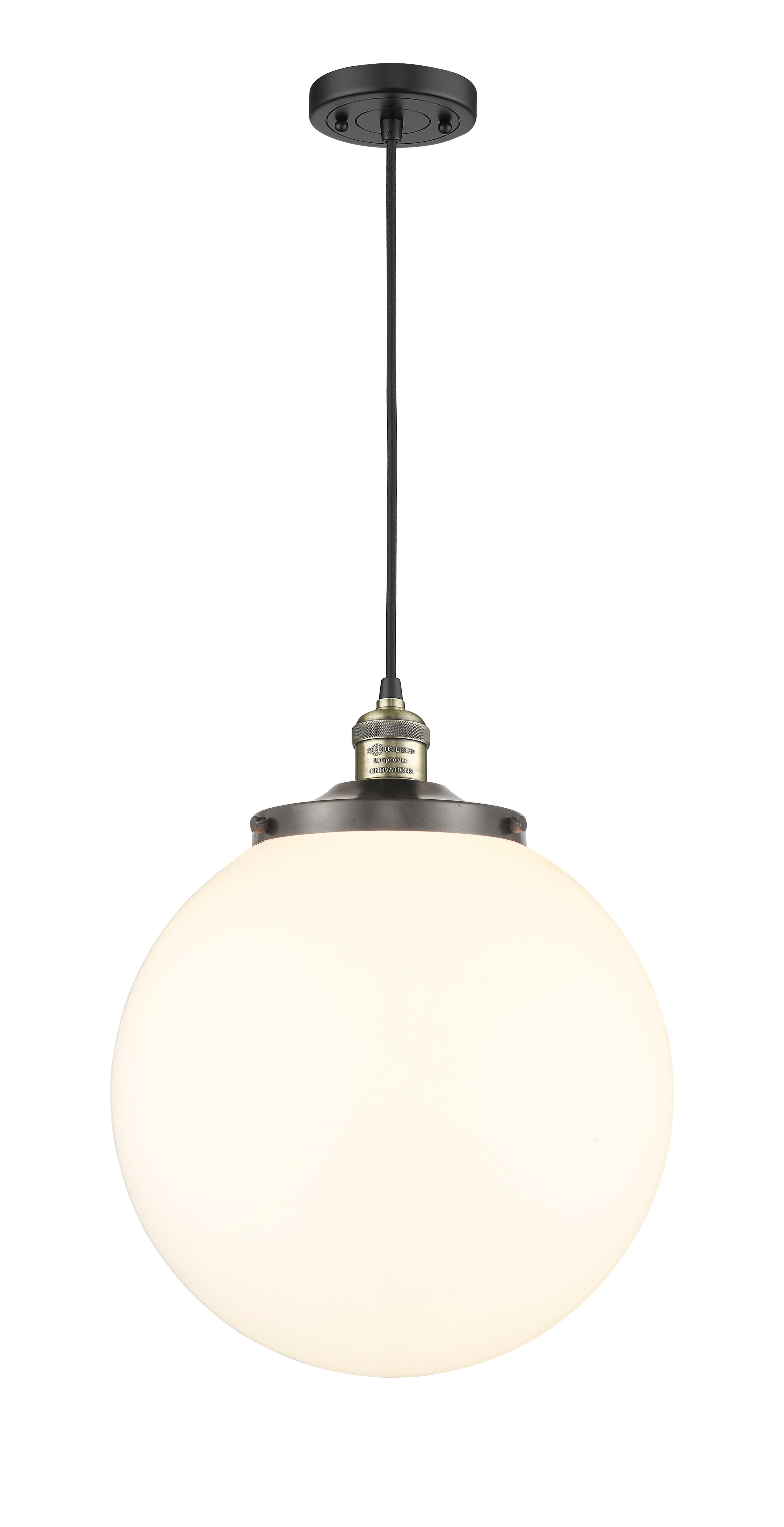 Franklin Restoration Mini Pendant Antique Brass