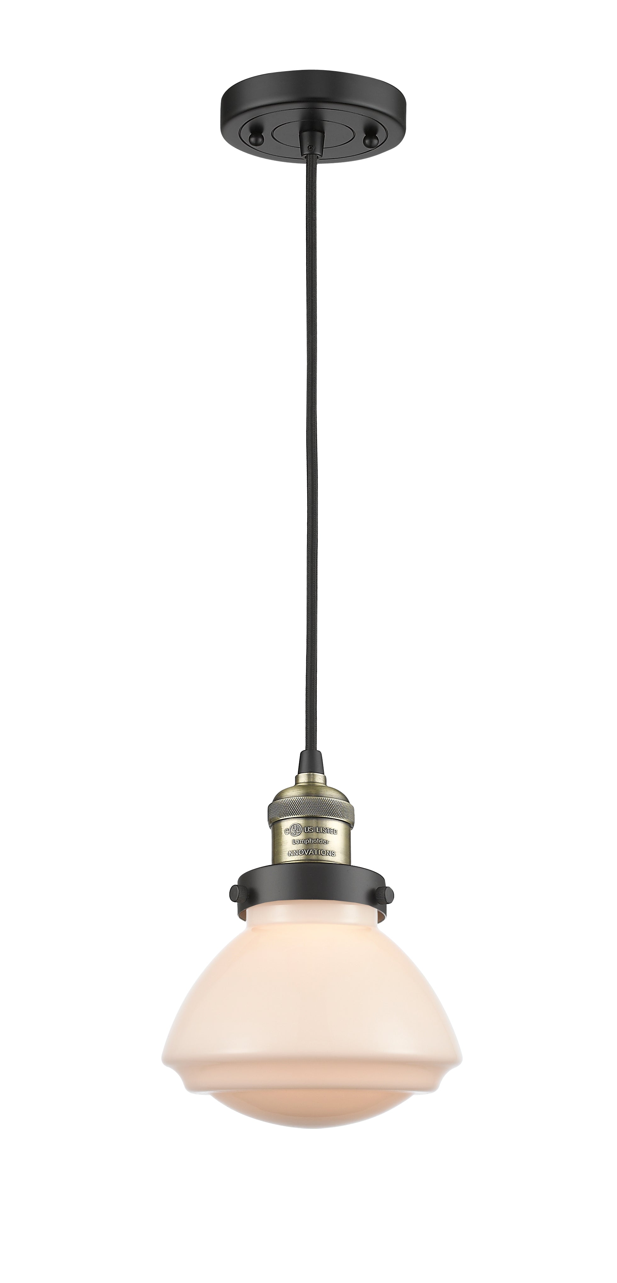 Franklin Restoration Cast Brass Mini Pendant