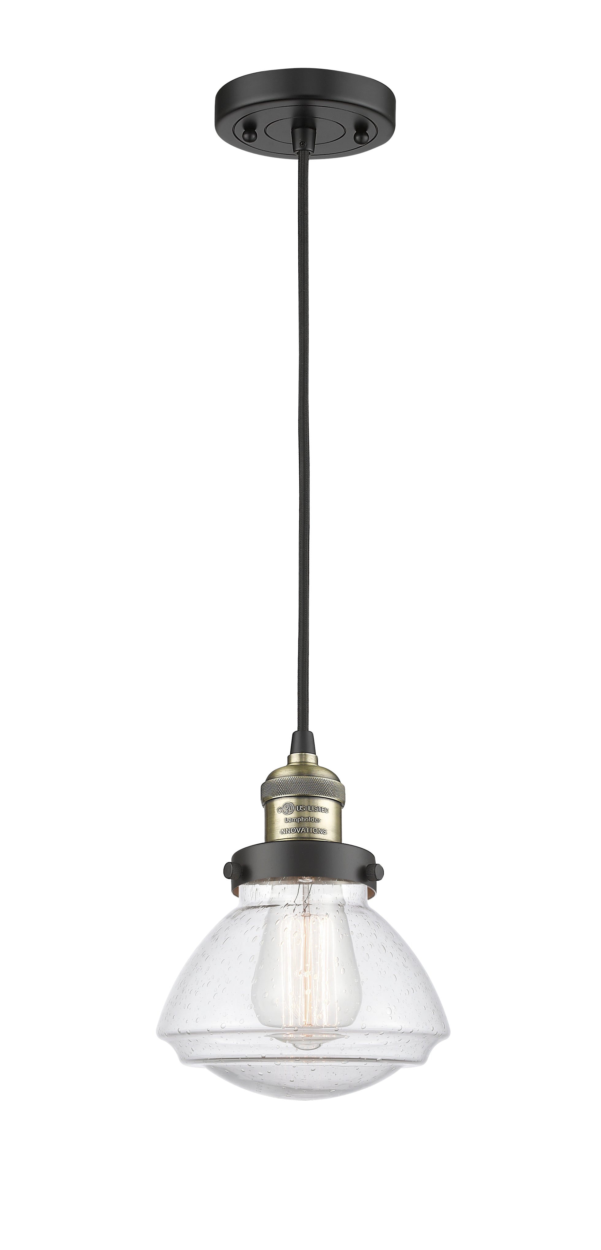 Franklin Restoration Cast Brass Mini Pendant