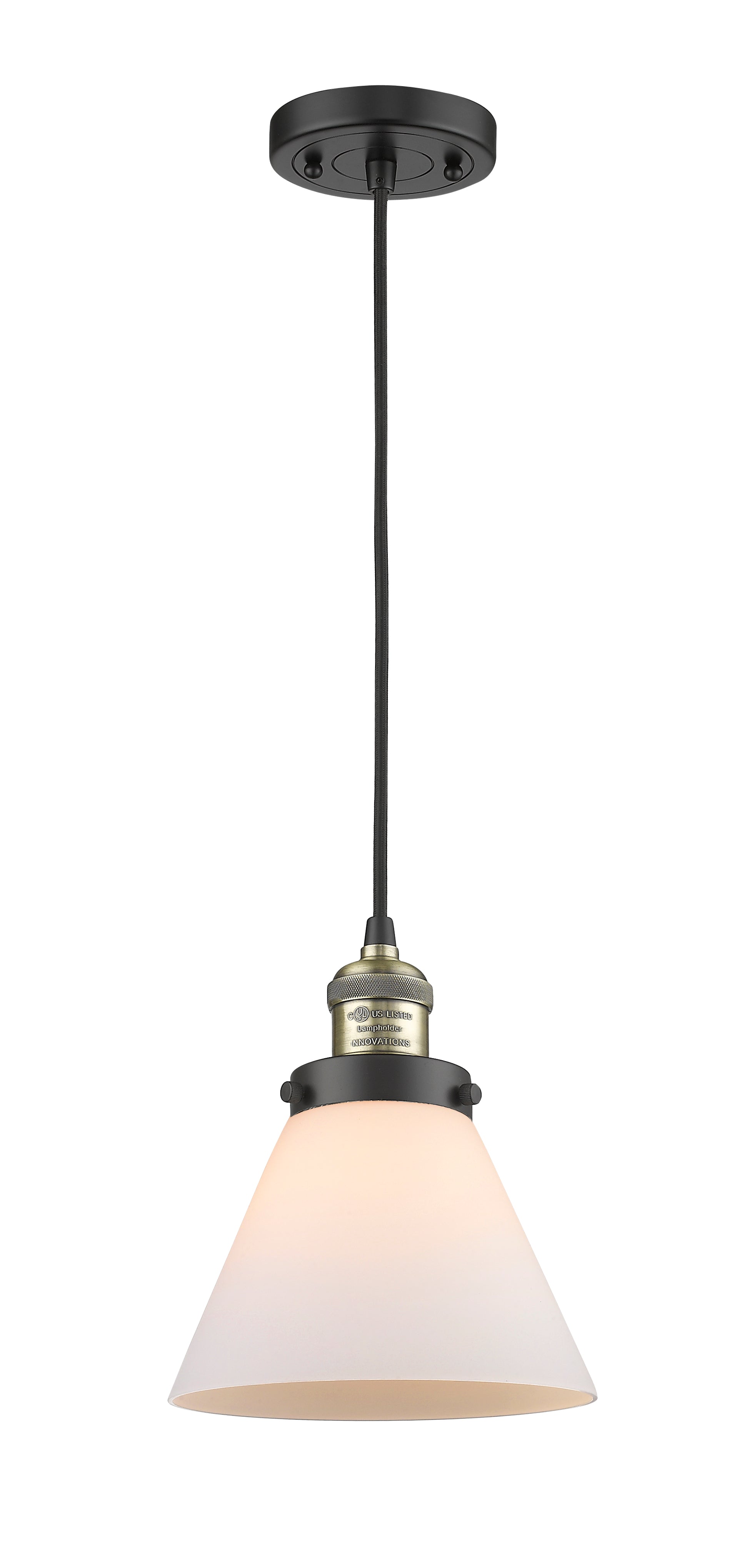 Franklin Restoration Mini Pendant Antique Brass