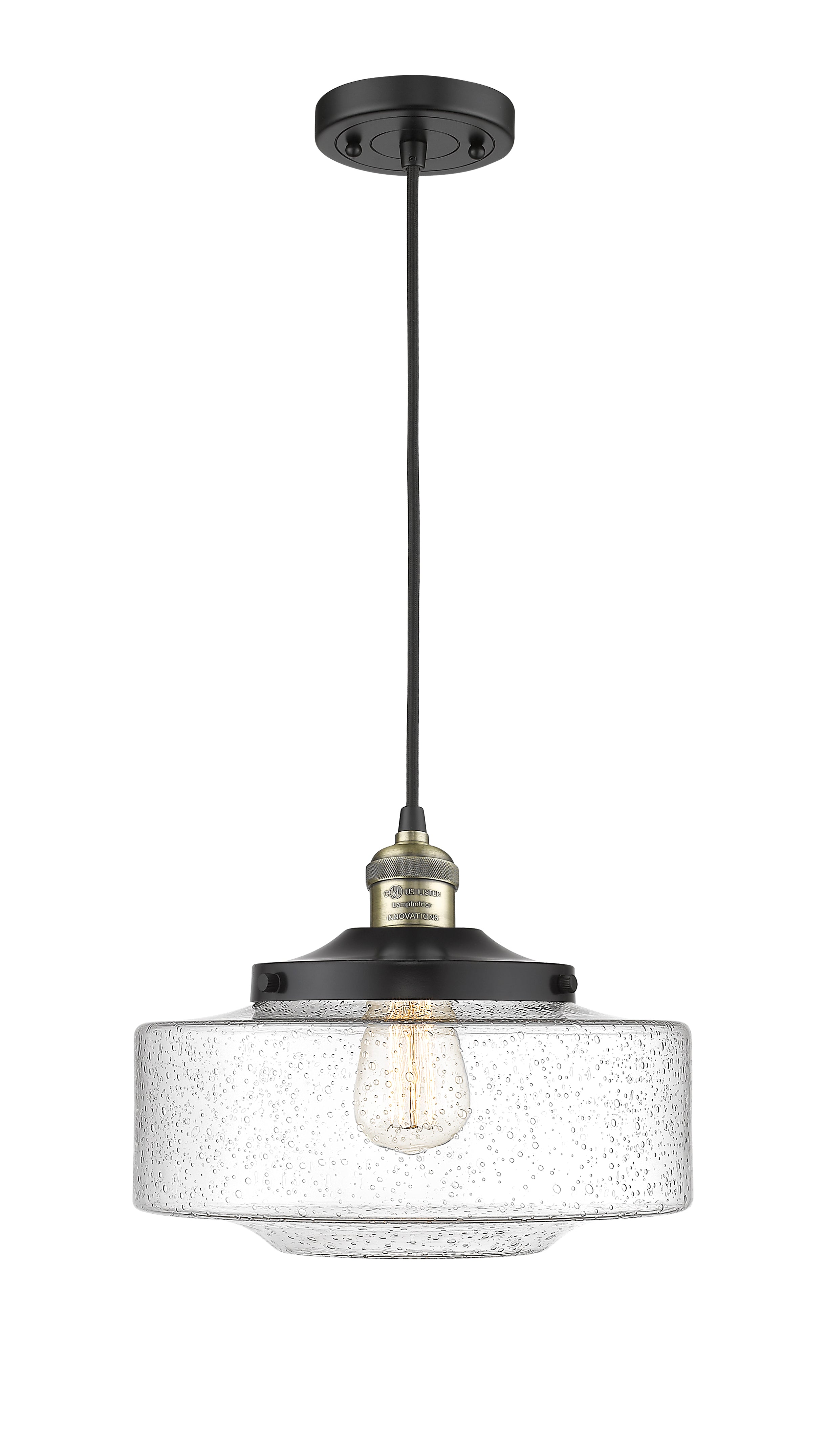 Franklin Restoration Mini Pendant Antique Brass