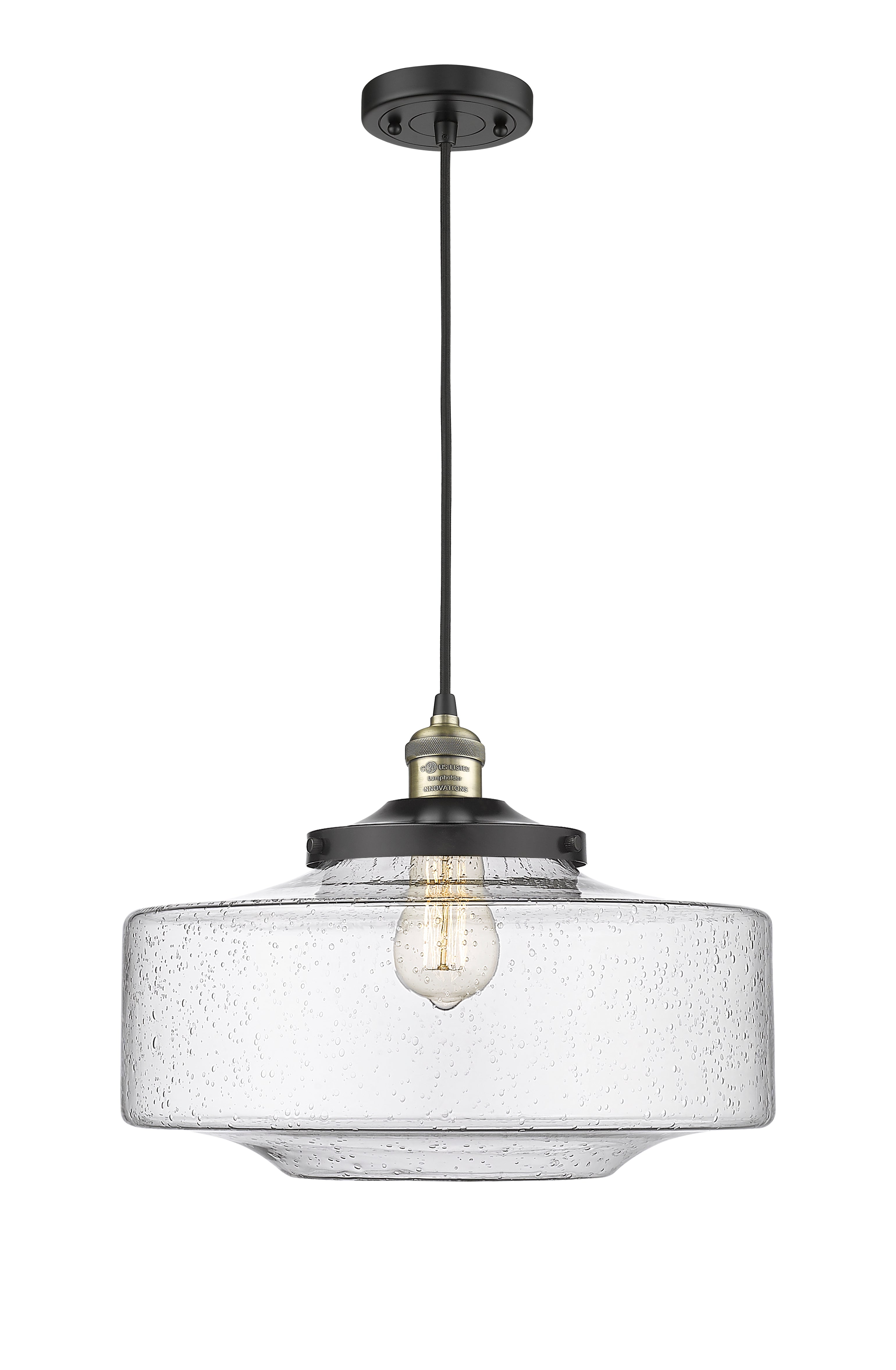 Franklin Restoration Mini Pendant Antique Brass