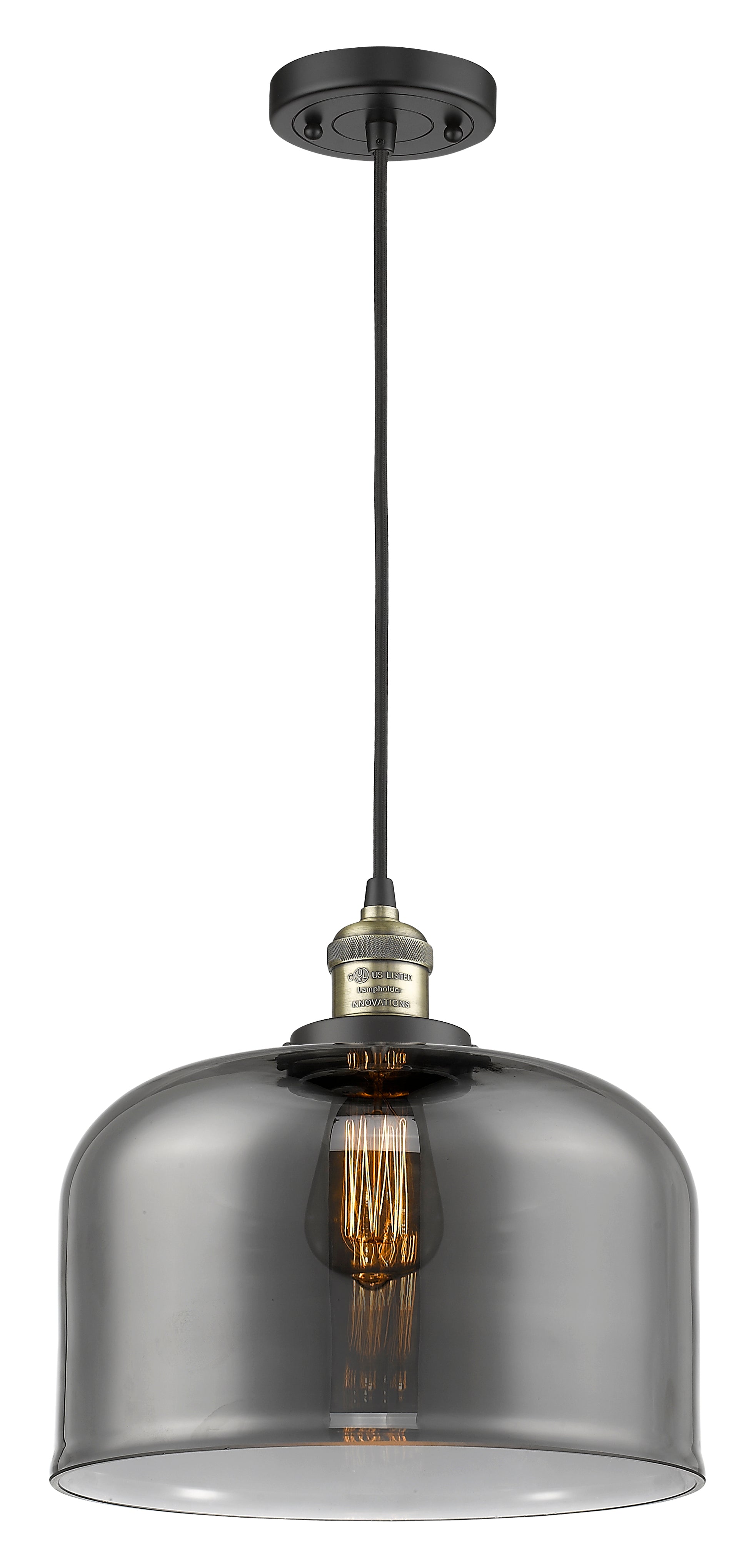 Franklin Restoration Mini Pendant Brass Steel