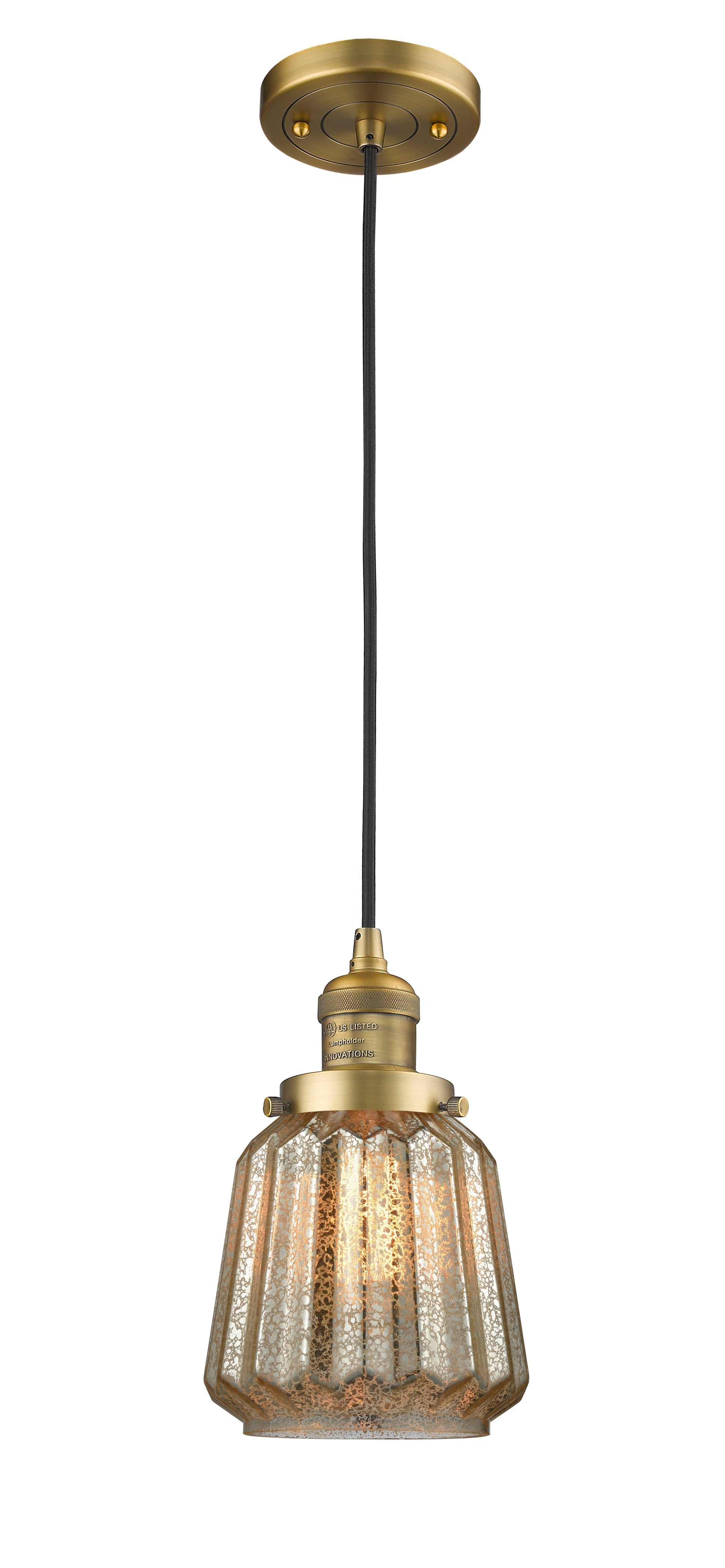 Franklin Restoration Mini Pendant Antique Brass