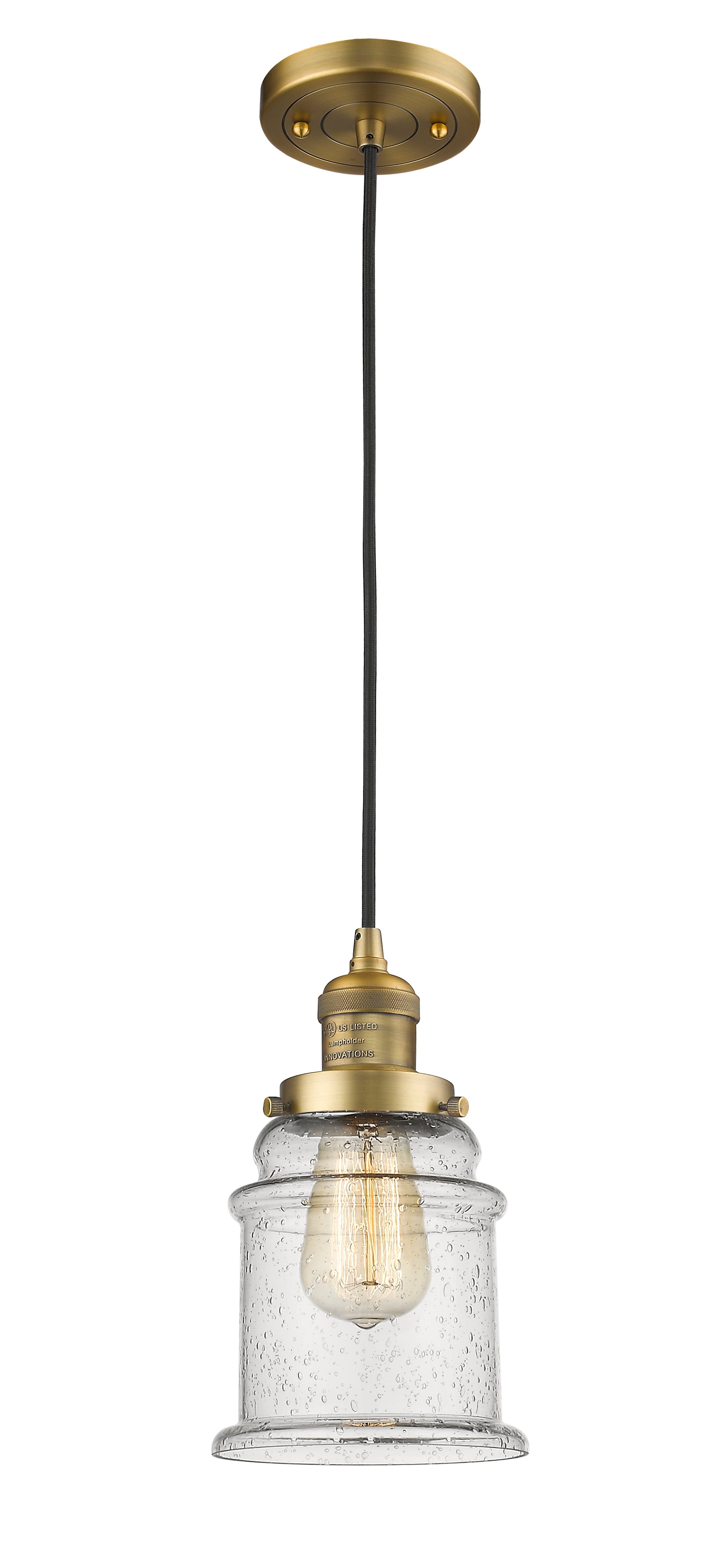 Franklin Restoration Mini Pendant Antique Brass