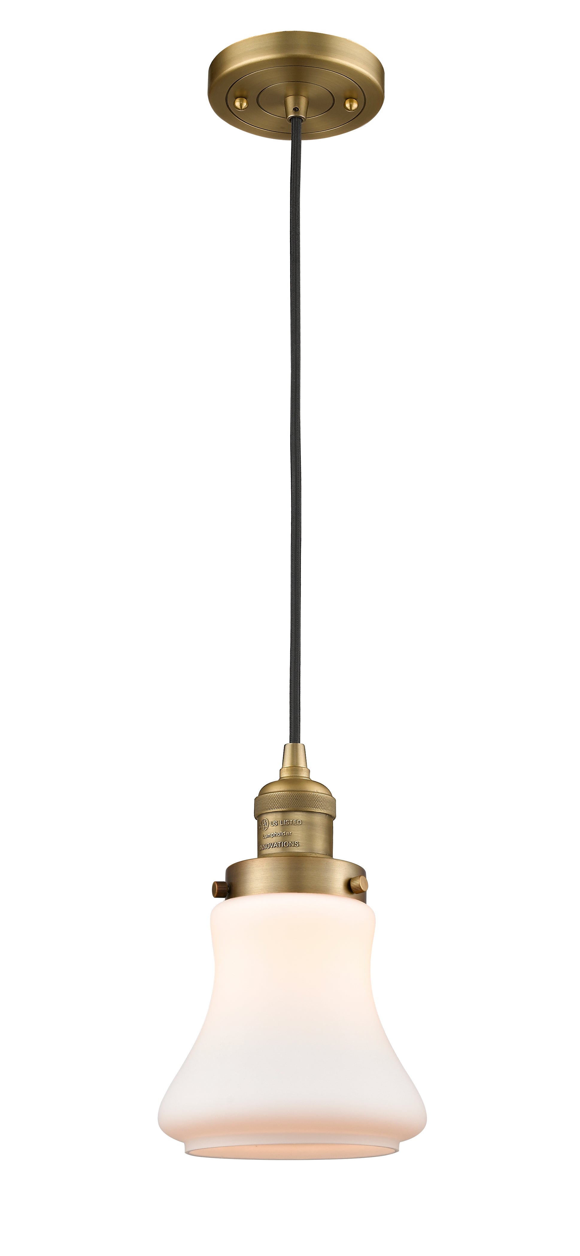 Franklin Restoration Mini Pendant Antique Brass