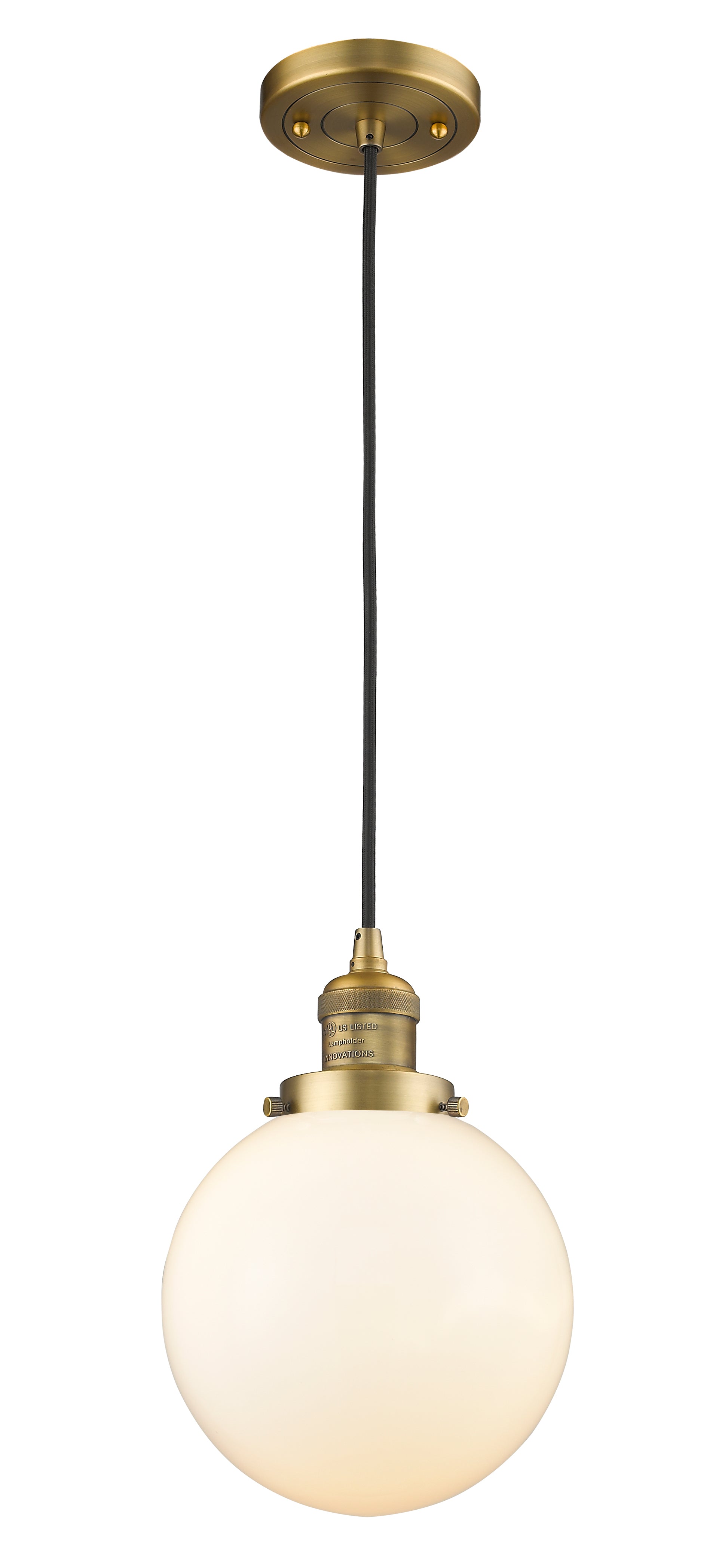 Franklin Restoration Mini Pendant Antique Brass