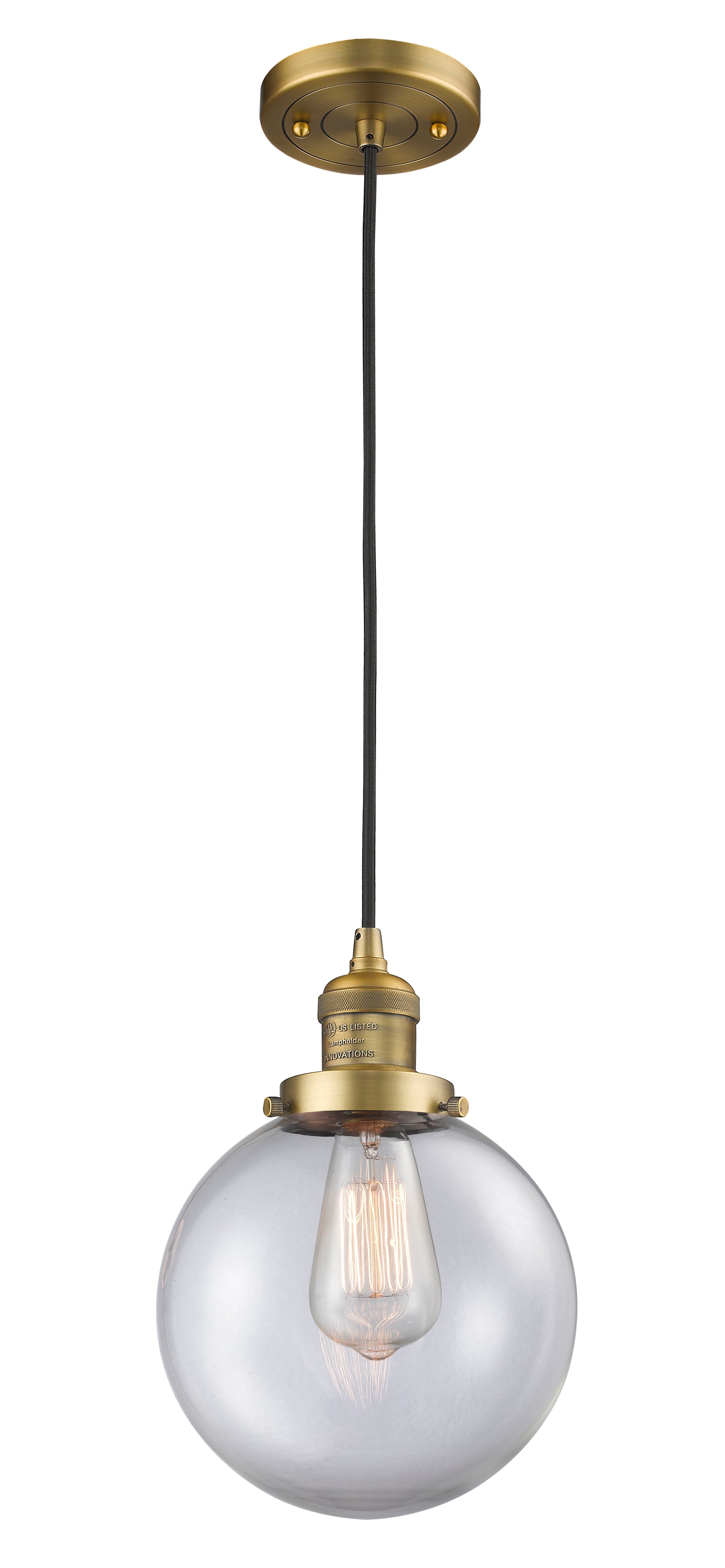 Franklin Restoration Mini Pendant Brass