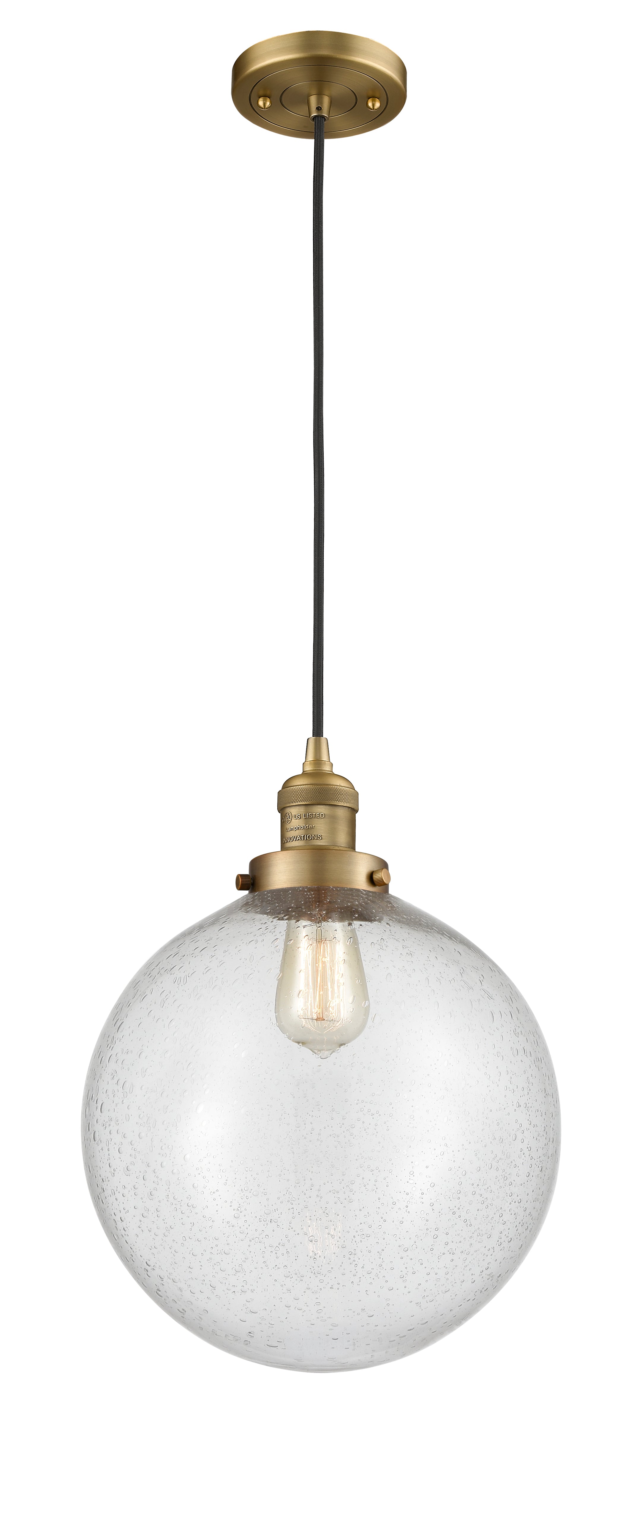 Franklin Restoration Mini Pendant Antique Brass
