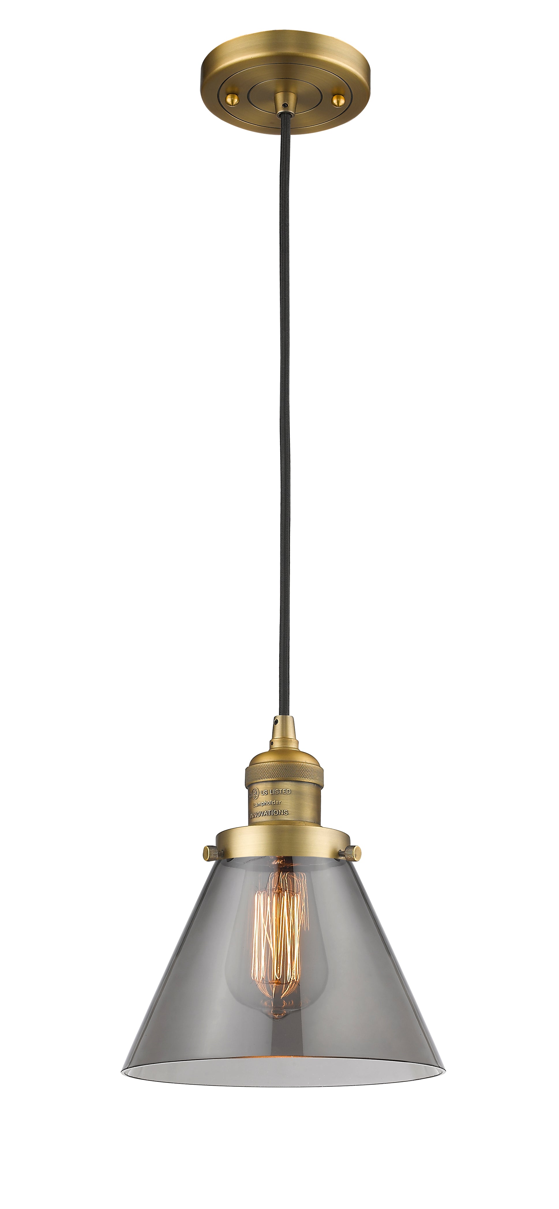 Franklin Restoration Mini Pendant Antique Brass