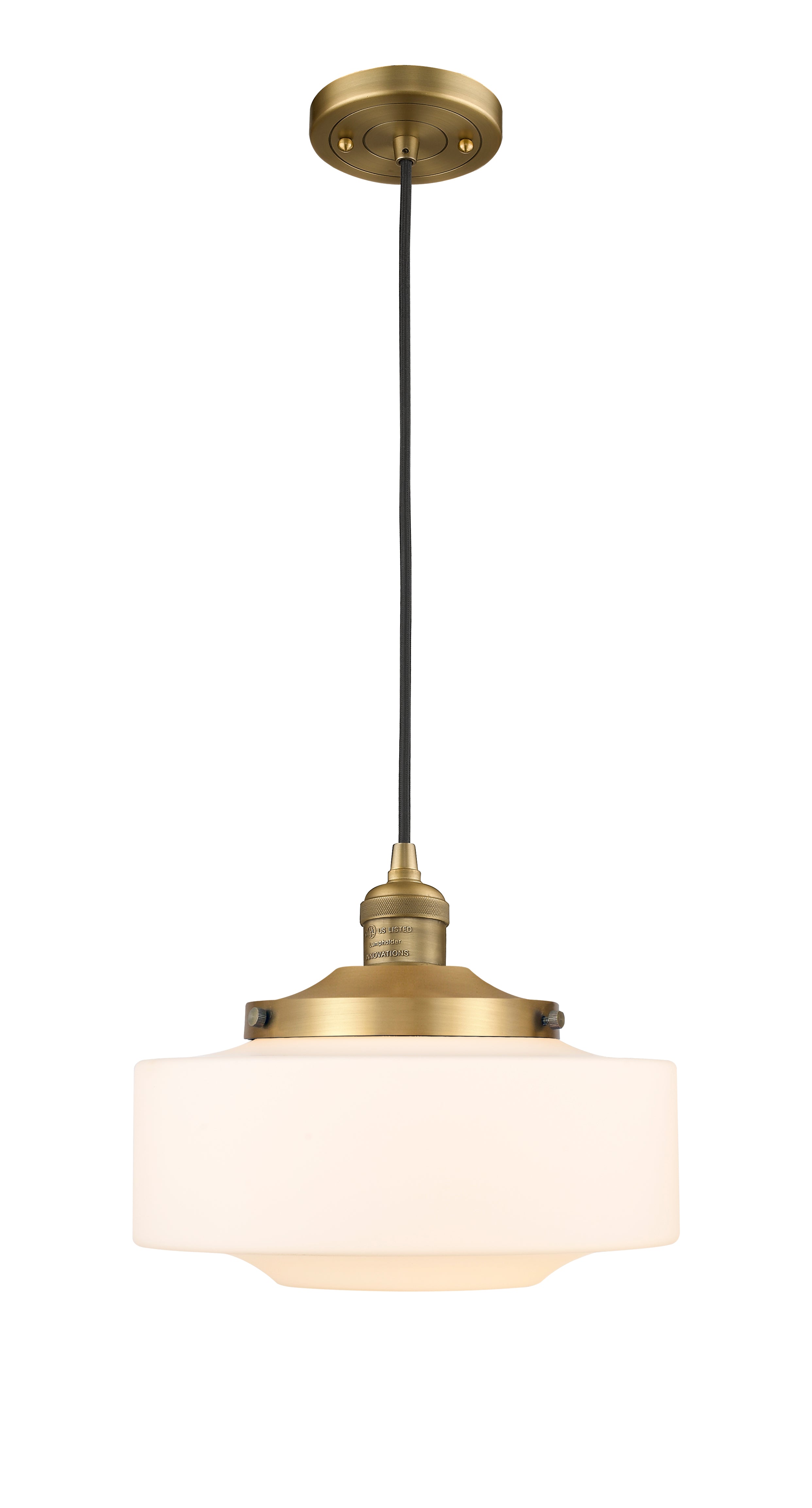 Franklin Restoration Mini Pendant Antique Brass
