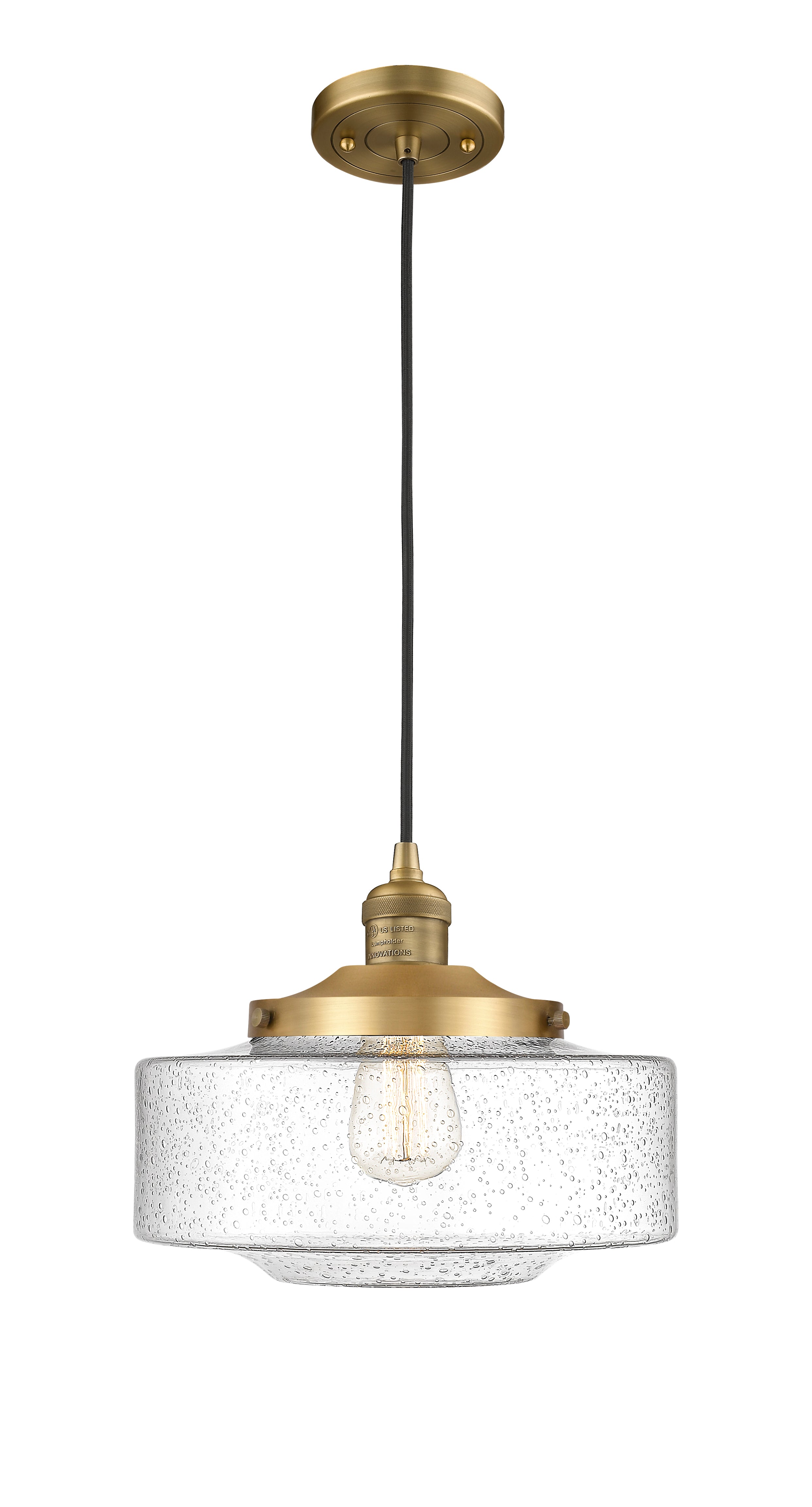 Franklin Restoration Mini Pendant Antique Brass