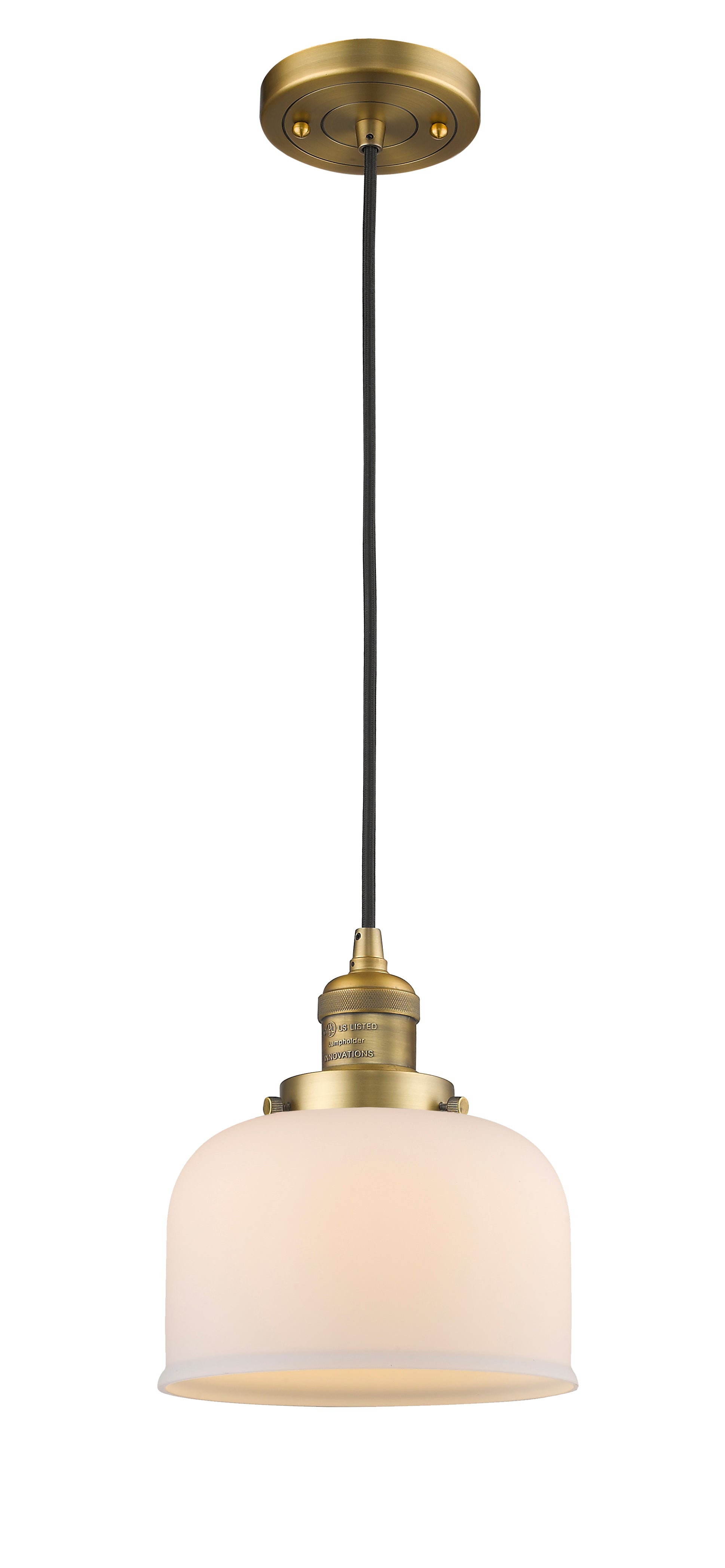 Franklin Restoration Mini Pendant Cast Brass