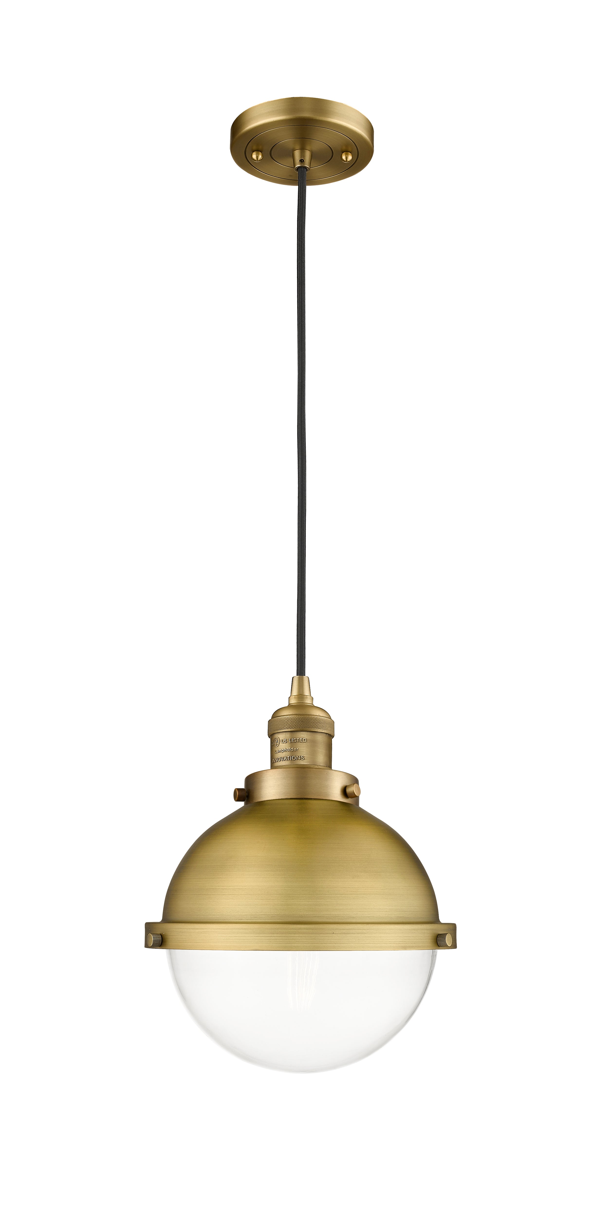 Franklin Restoration Mini Pendant Black Brass