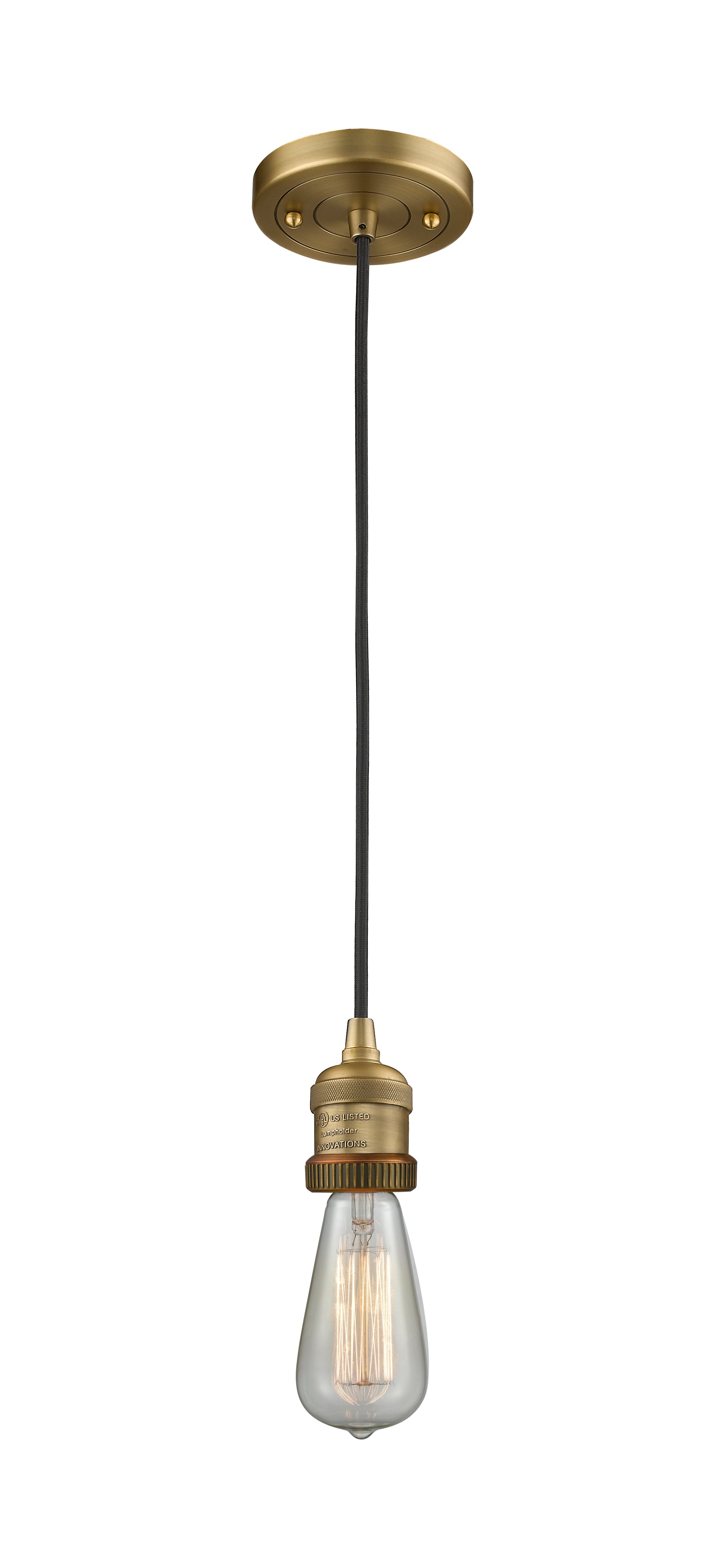 Franklin Restoration Mini Pendant Antique Brass