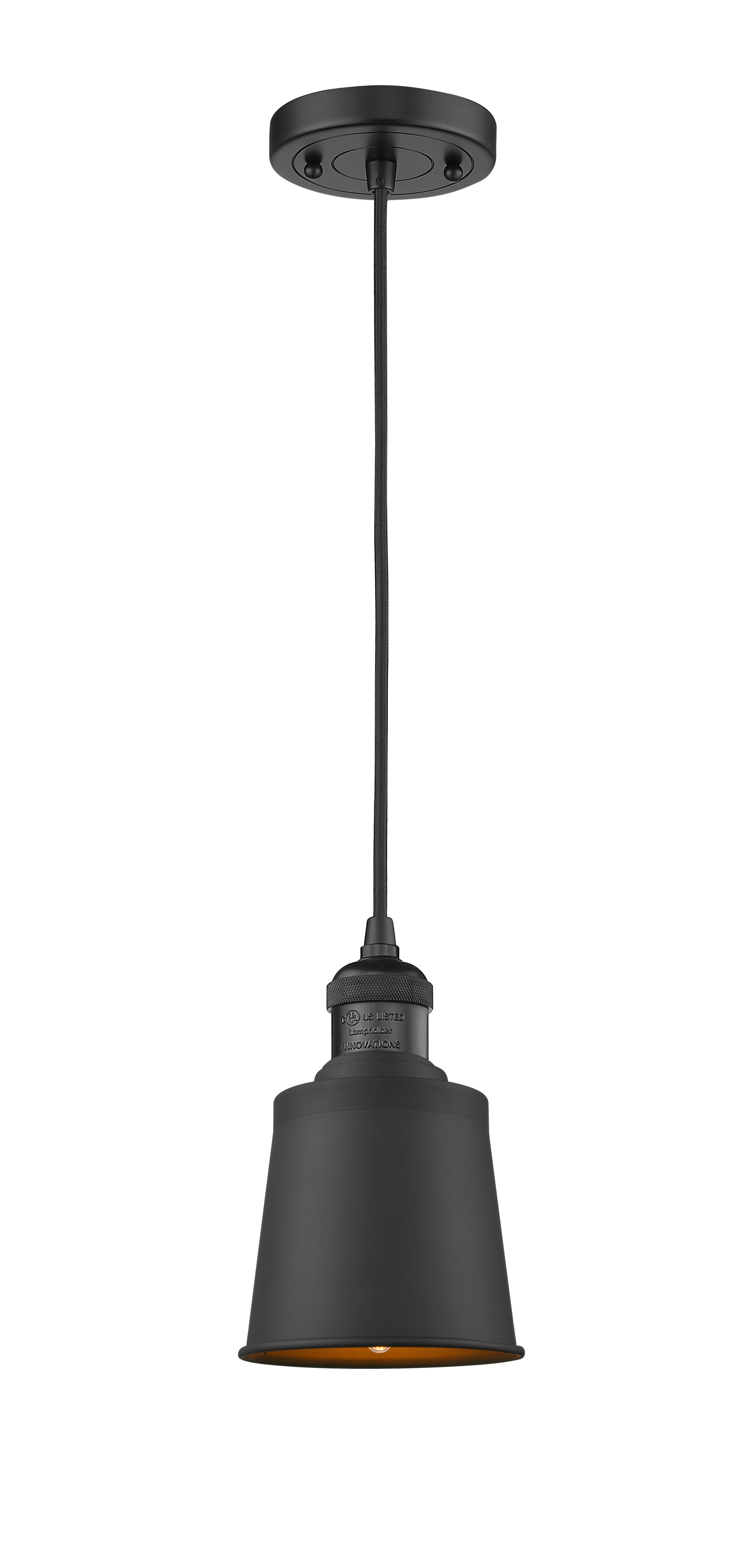 Franklin Restoration Mini Pendant Antique Brass