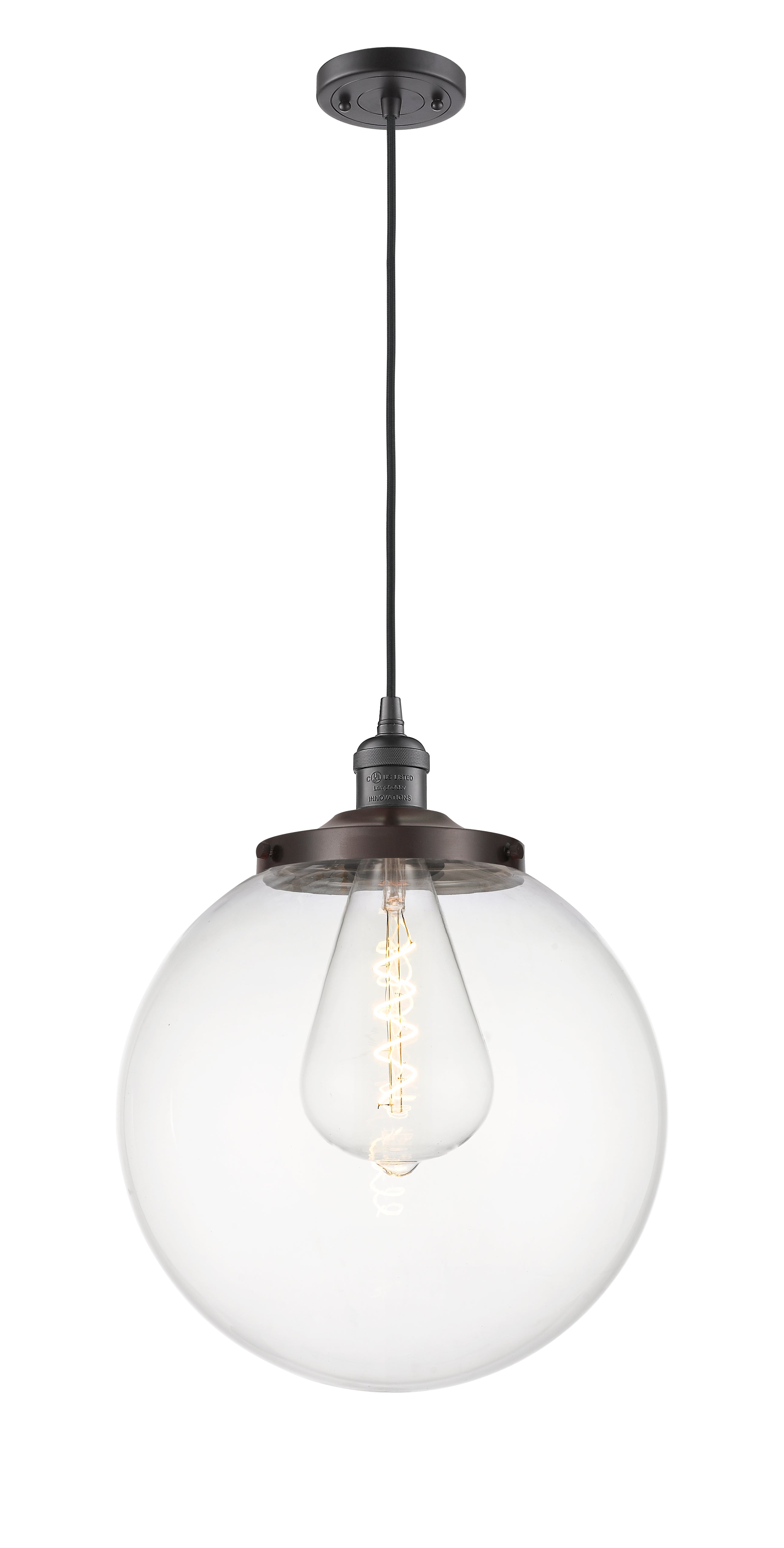Franklin Restoration Mini Pendant Antique Brass