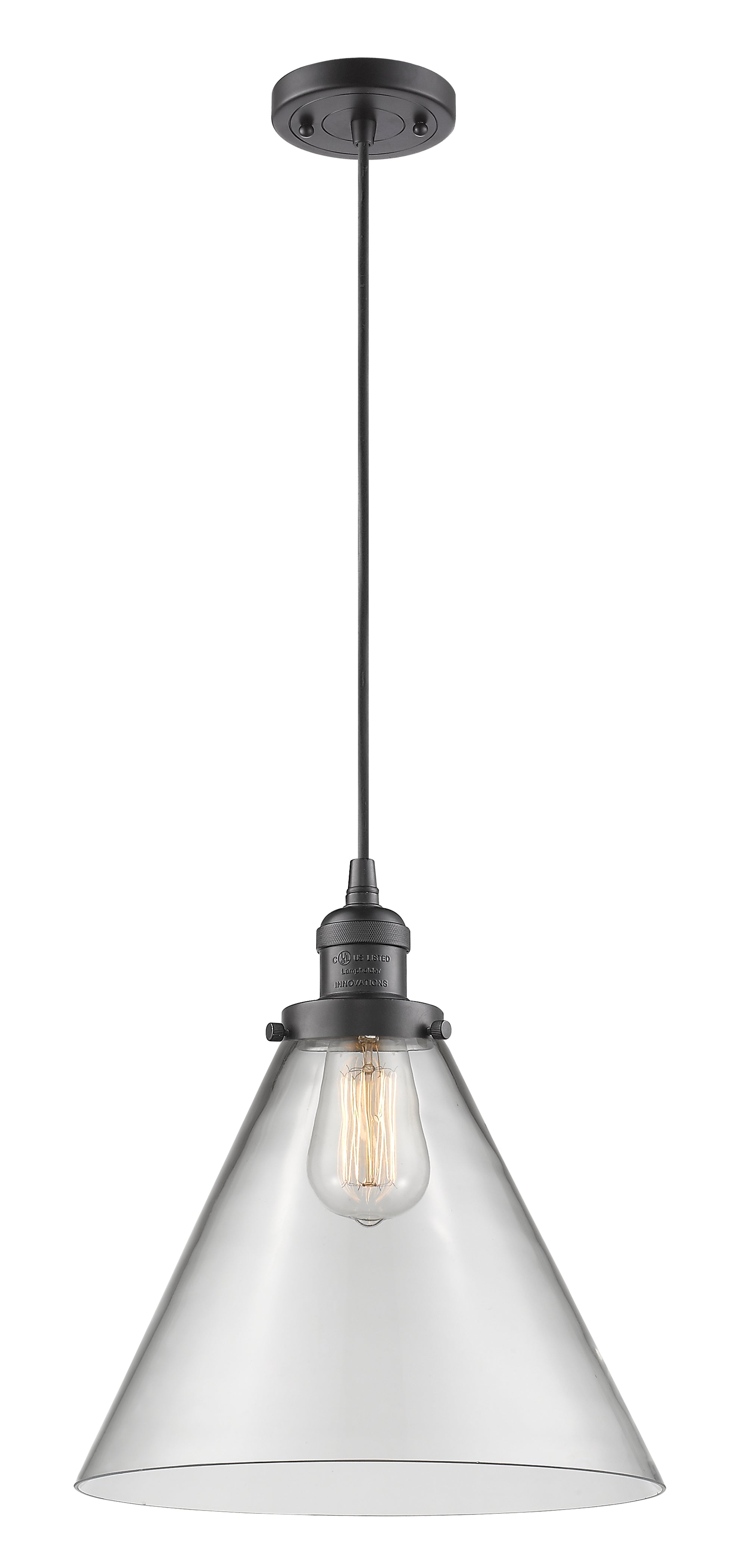 Franklin Restoration Mini Pendant Antique Brass