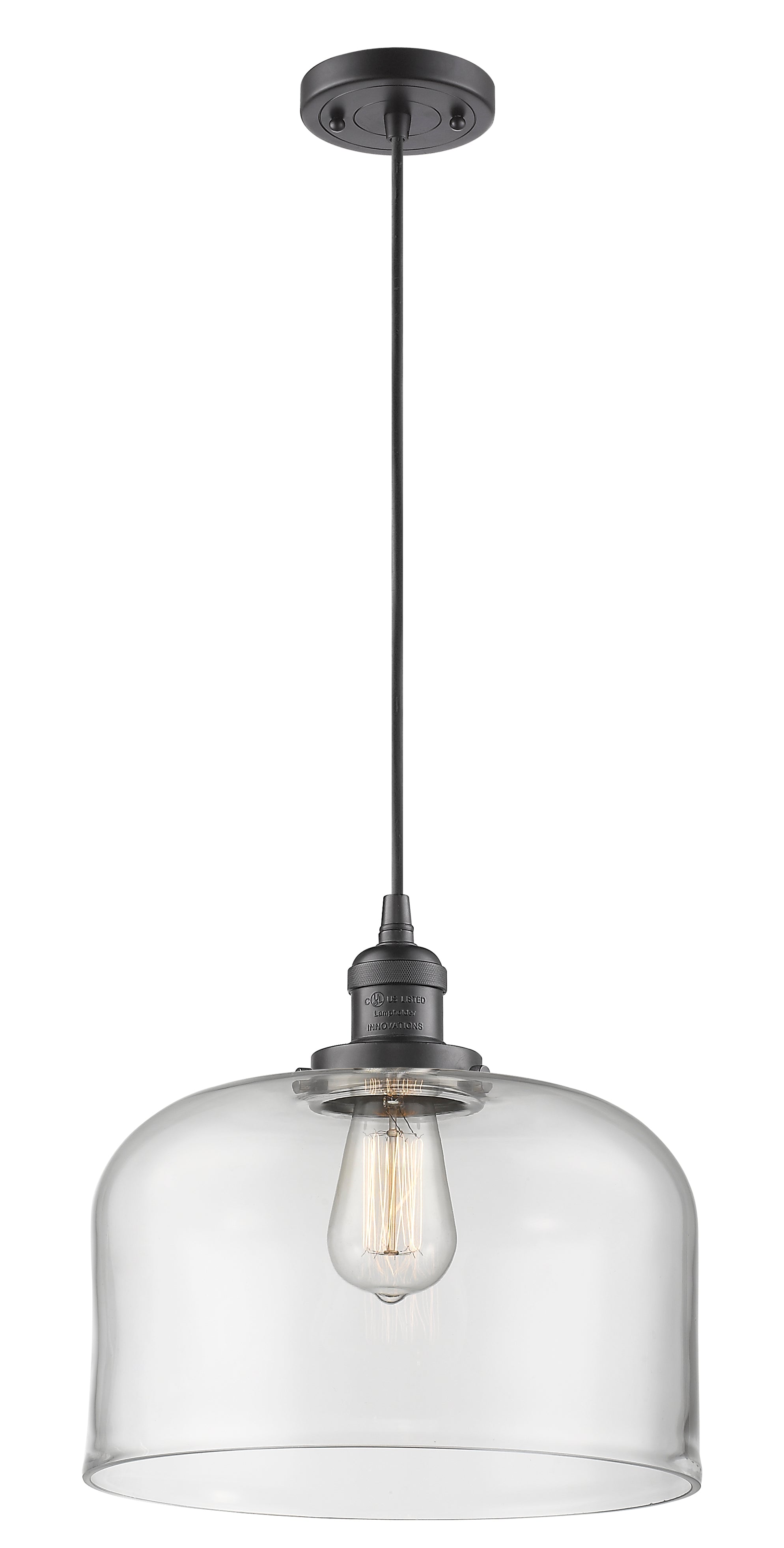 Franklin Restoration Mini Pendant Brass Steel