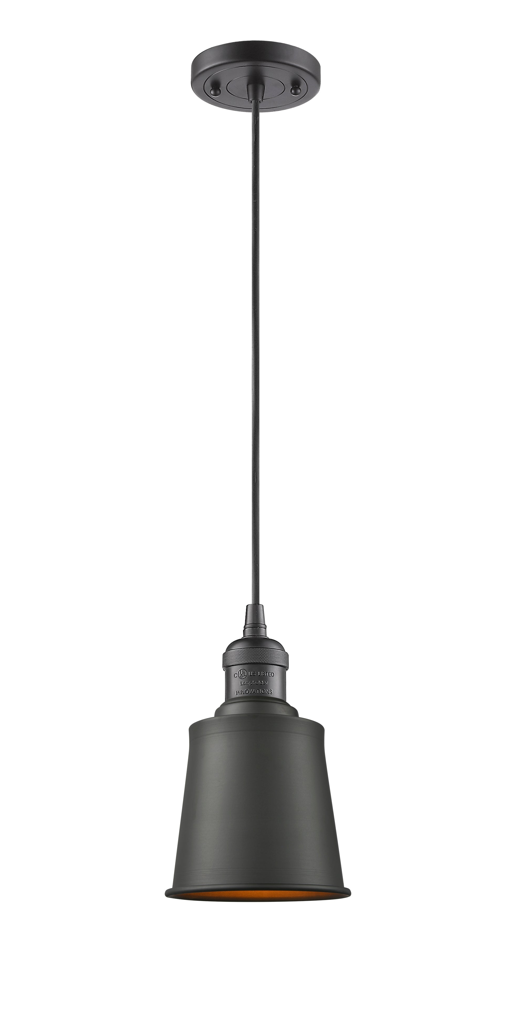 Franklin Restoration Mini Pendant Antique Brass