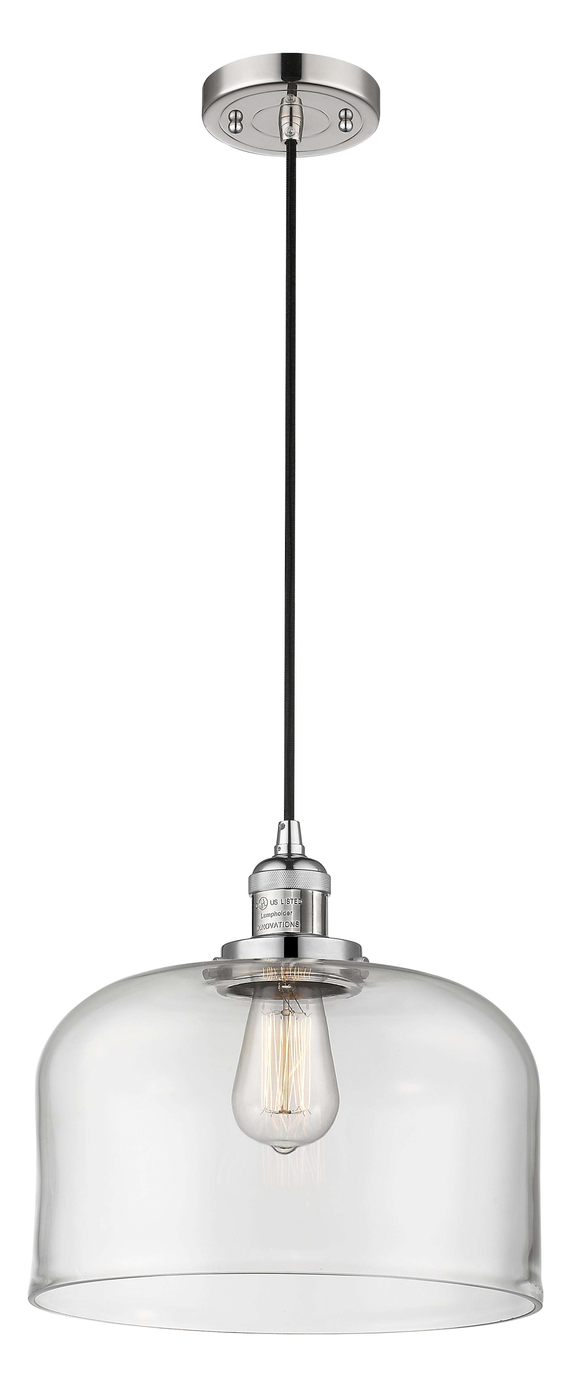 Franklin Restoration Mini Pendant Brass Steel