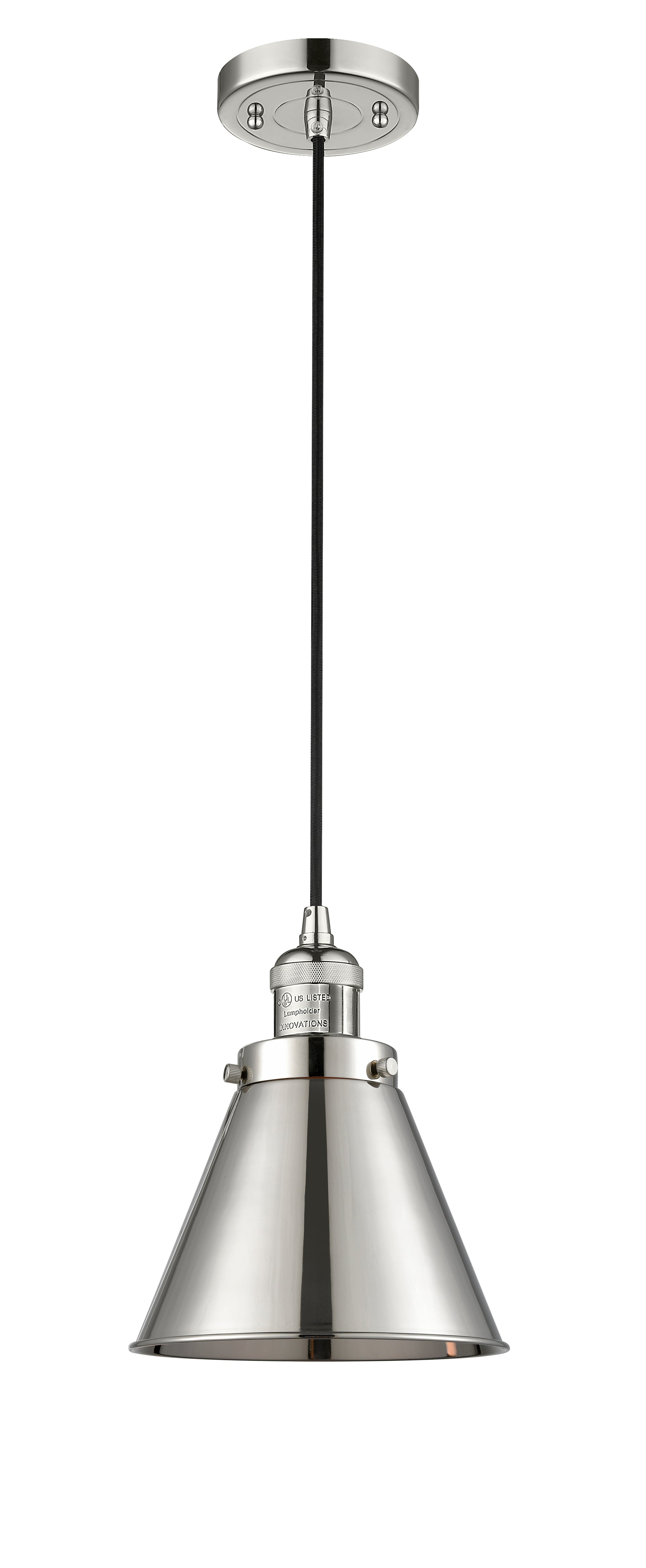 Franklin Restoration Mini Pendant Antique Brass
