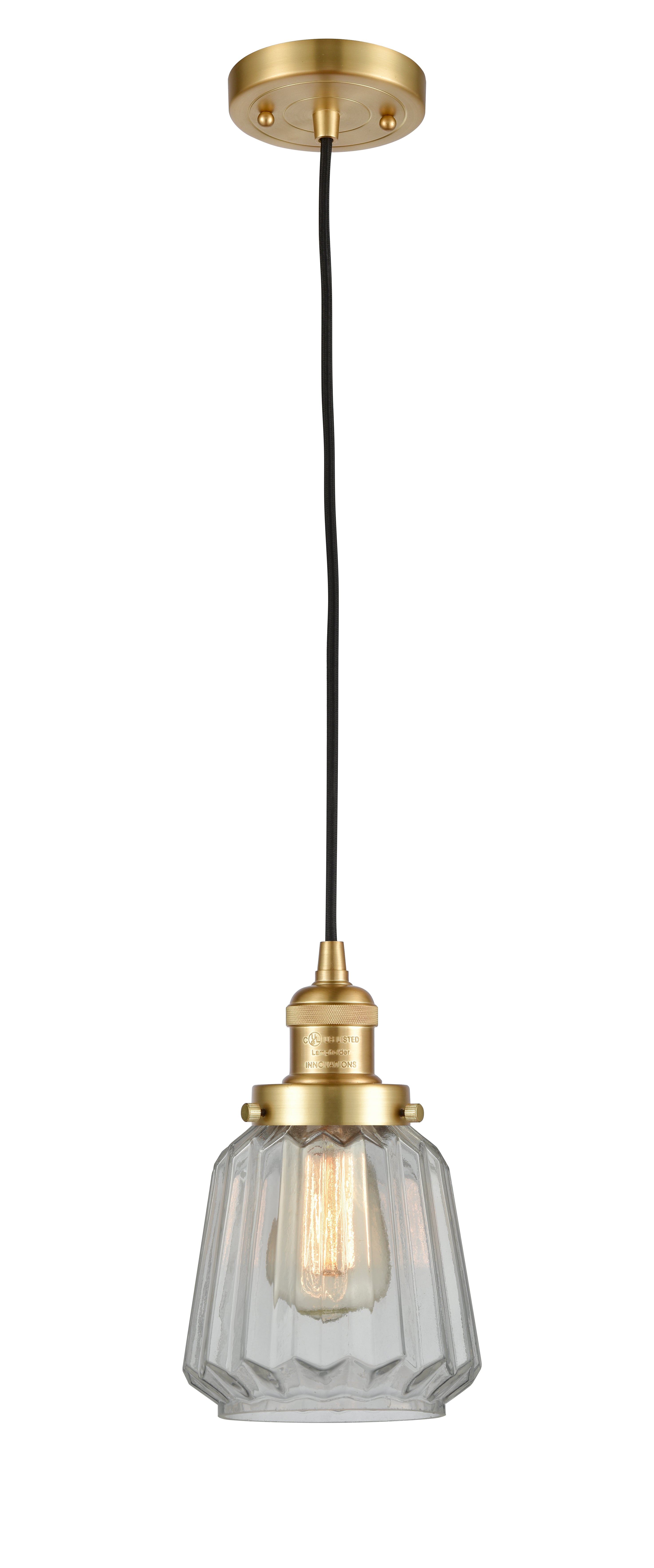 Franklin Restoration Antique Brass Mini Pendant