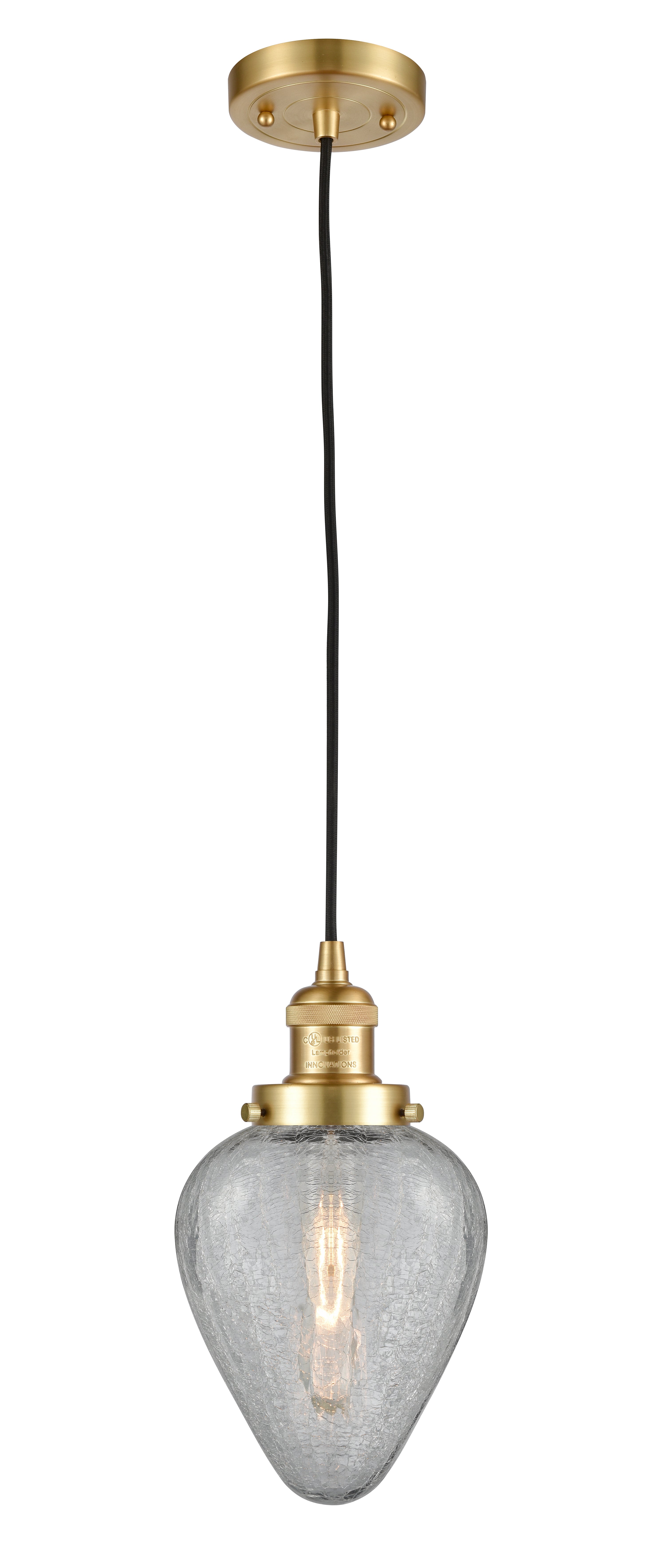Franklin Restoration Mini Pendant Cast Brass