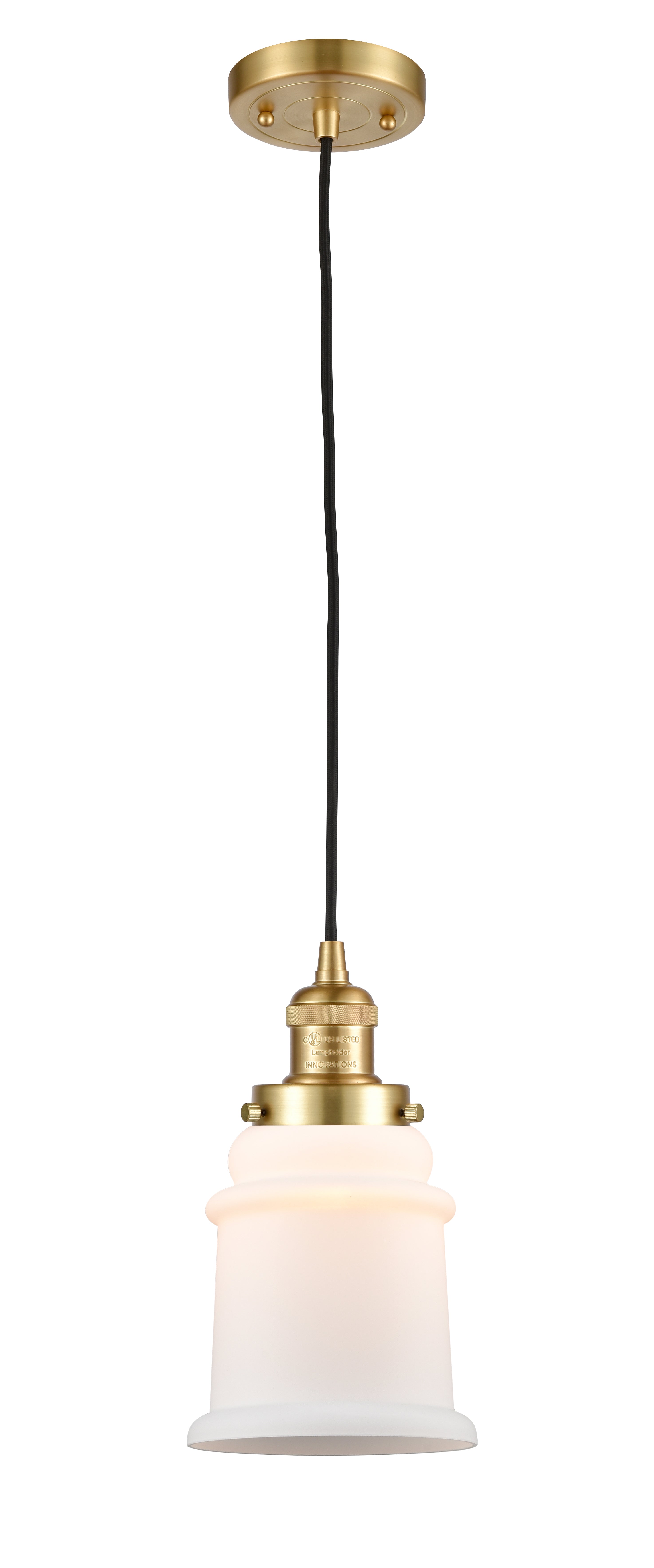Franklin Restoration Mini Pendant Antique Brass