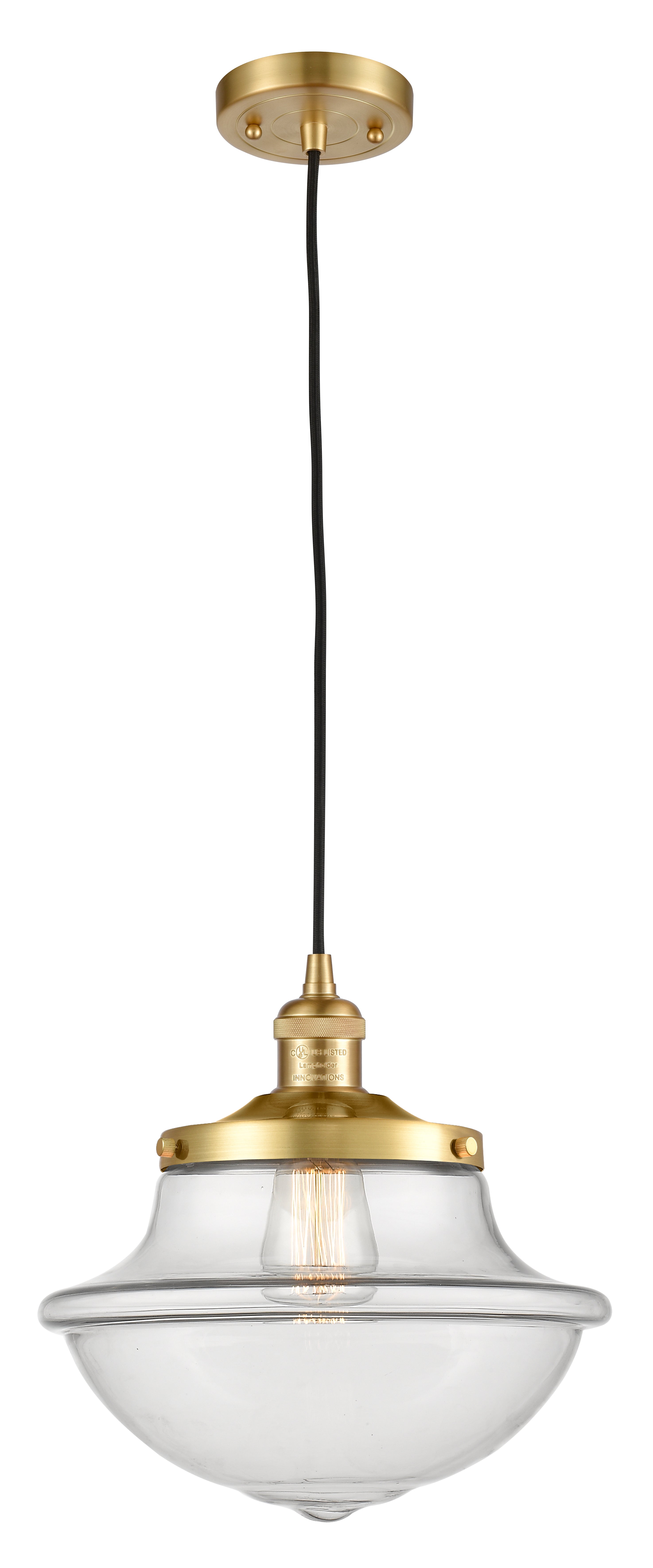 Franklin Restoration Mini Pendant Antique Brass