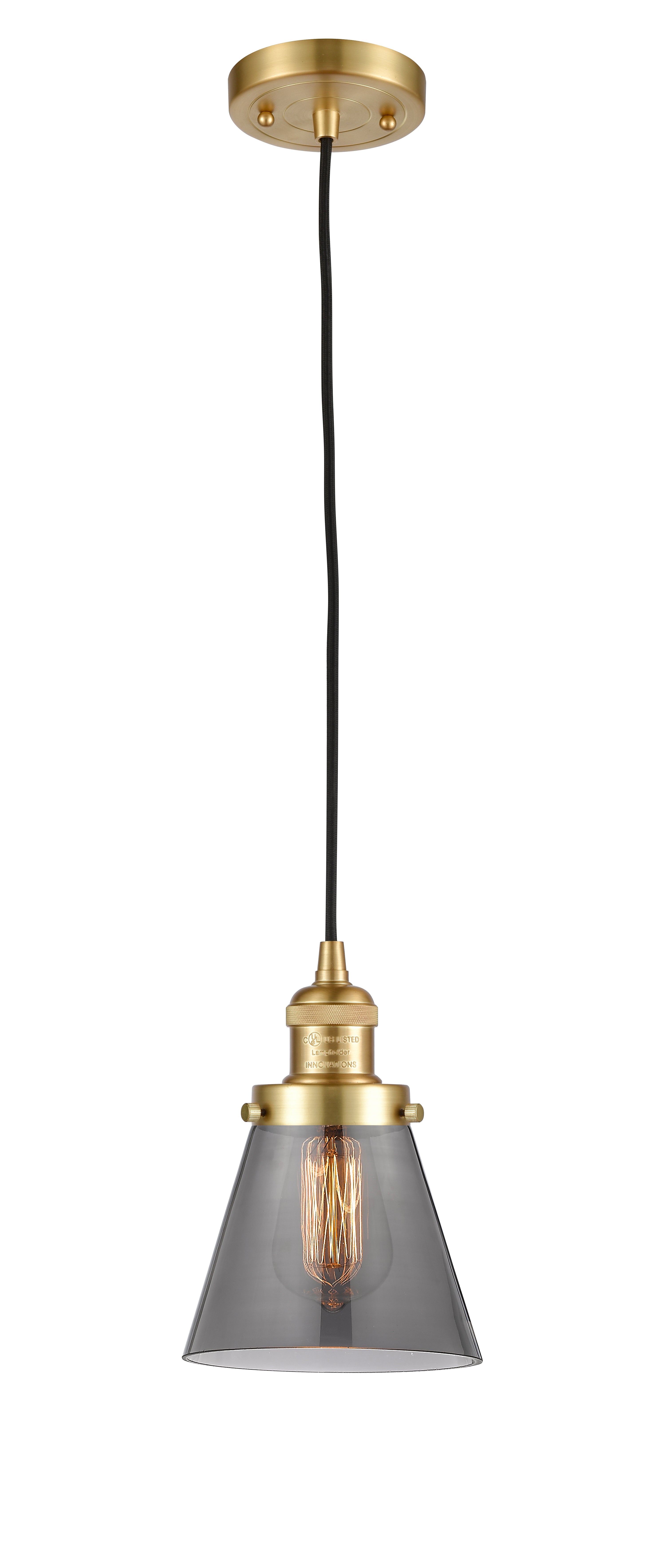 Franklin Restoration Mini Pendant Antique Brass