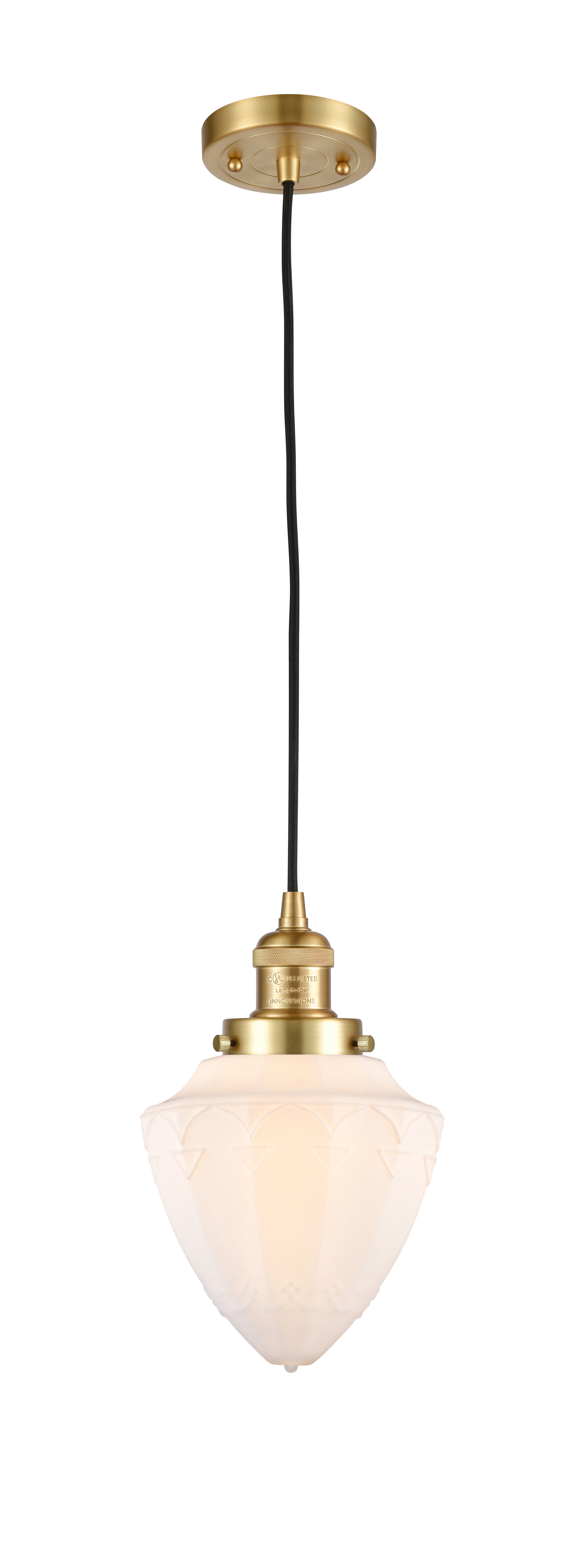 Franklin Restoration Mini Pendant Antique Brass