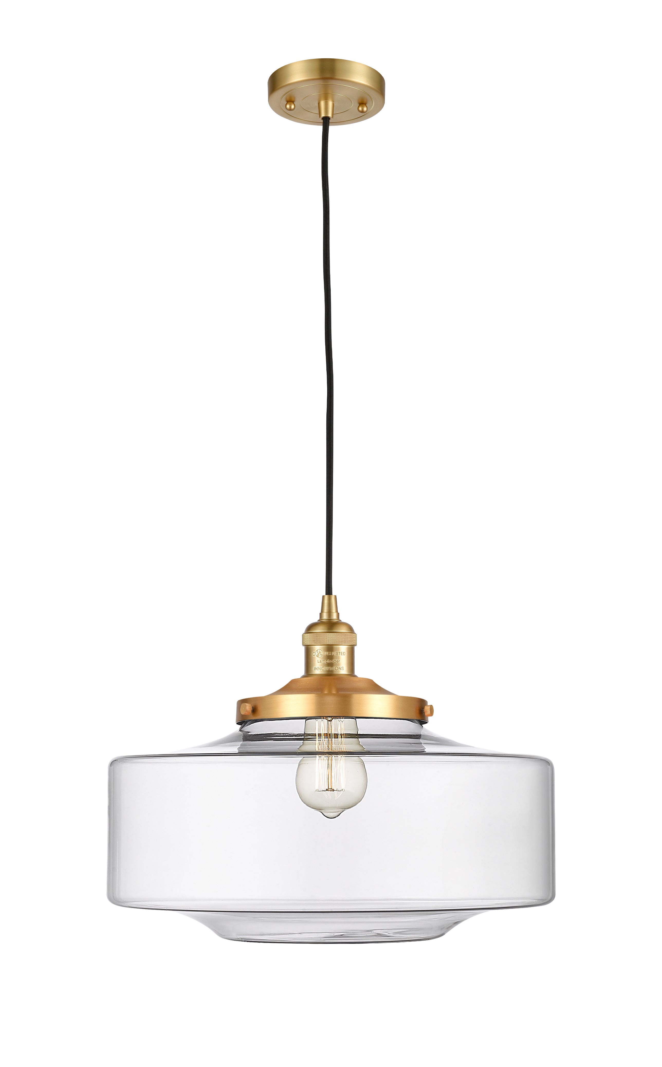 Franklin Restoration Mini Pendant Antique Brass