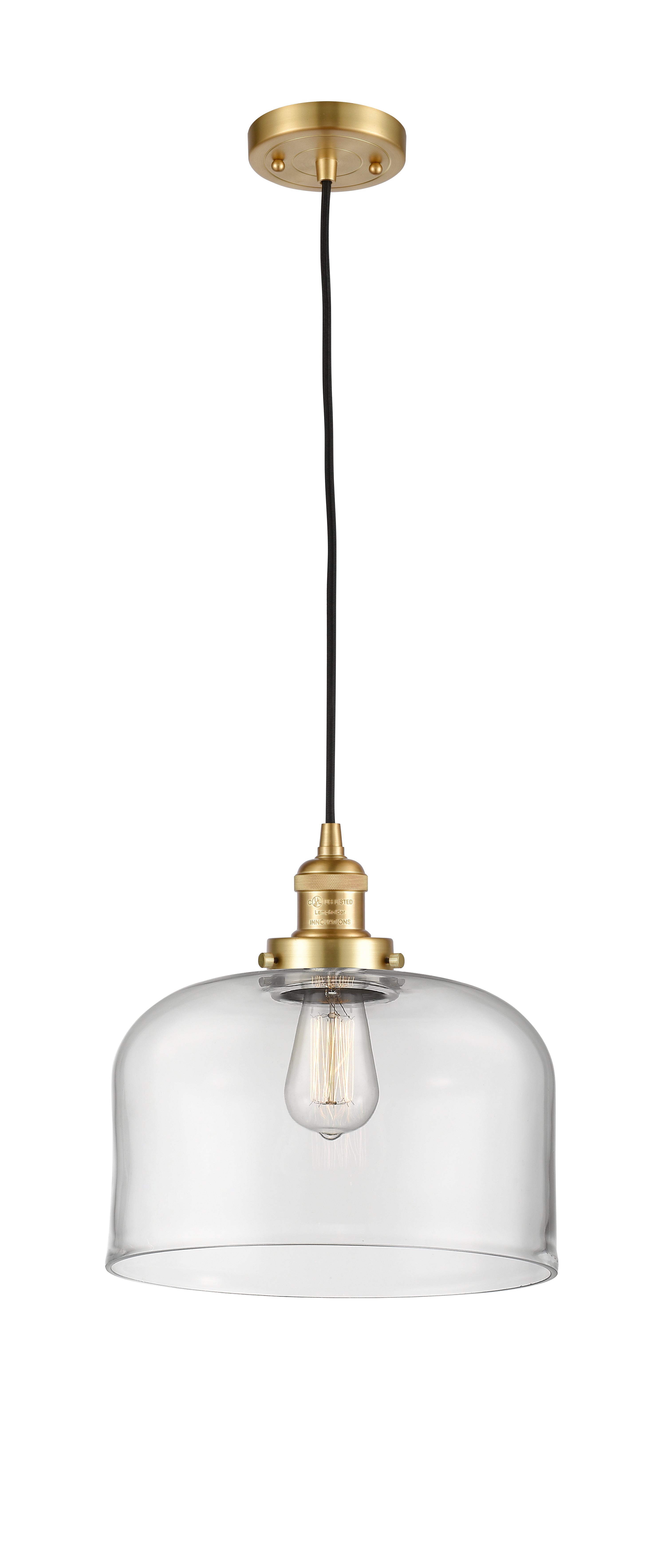 Franklin Restoration Mini Pendant Brass